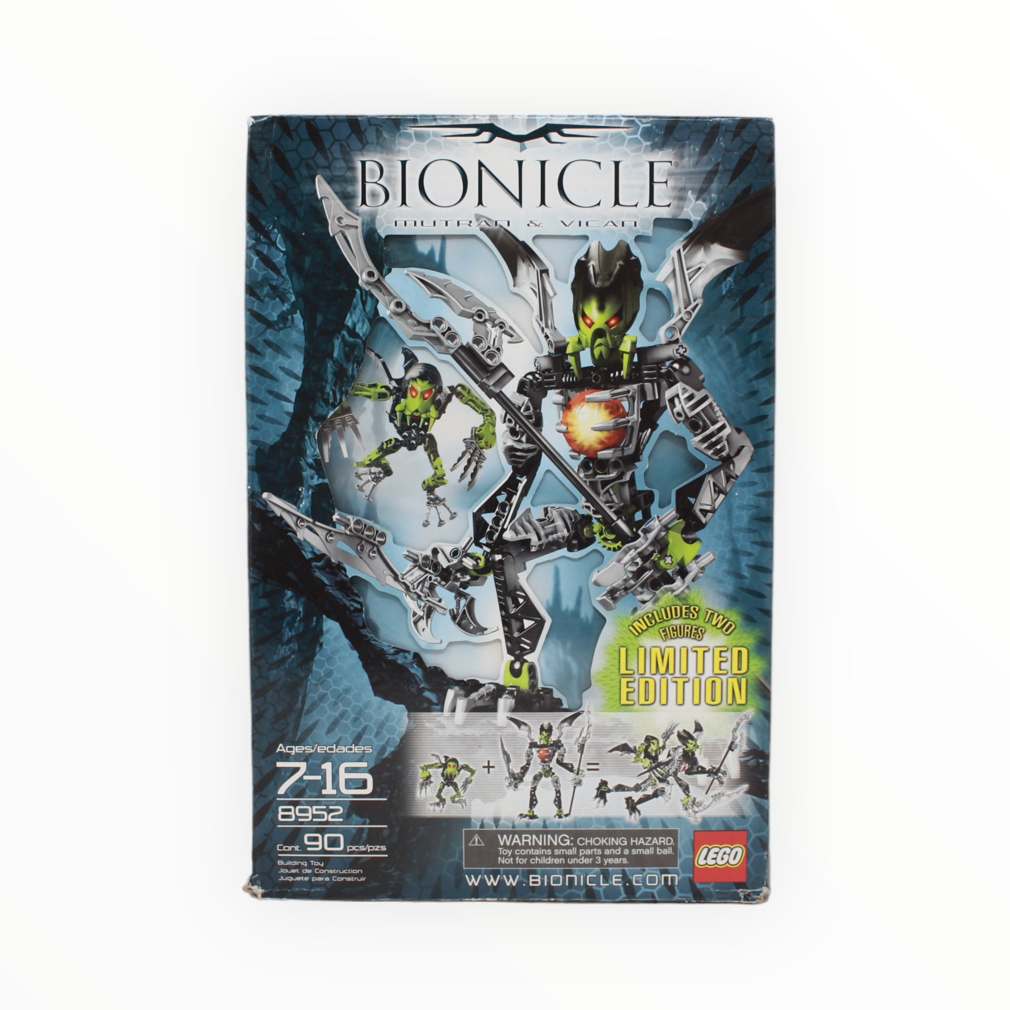 Certified Used Set 8952 Bionicle Mutran & Vican