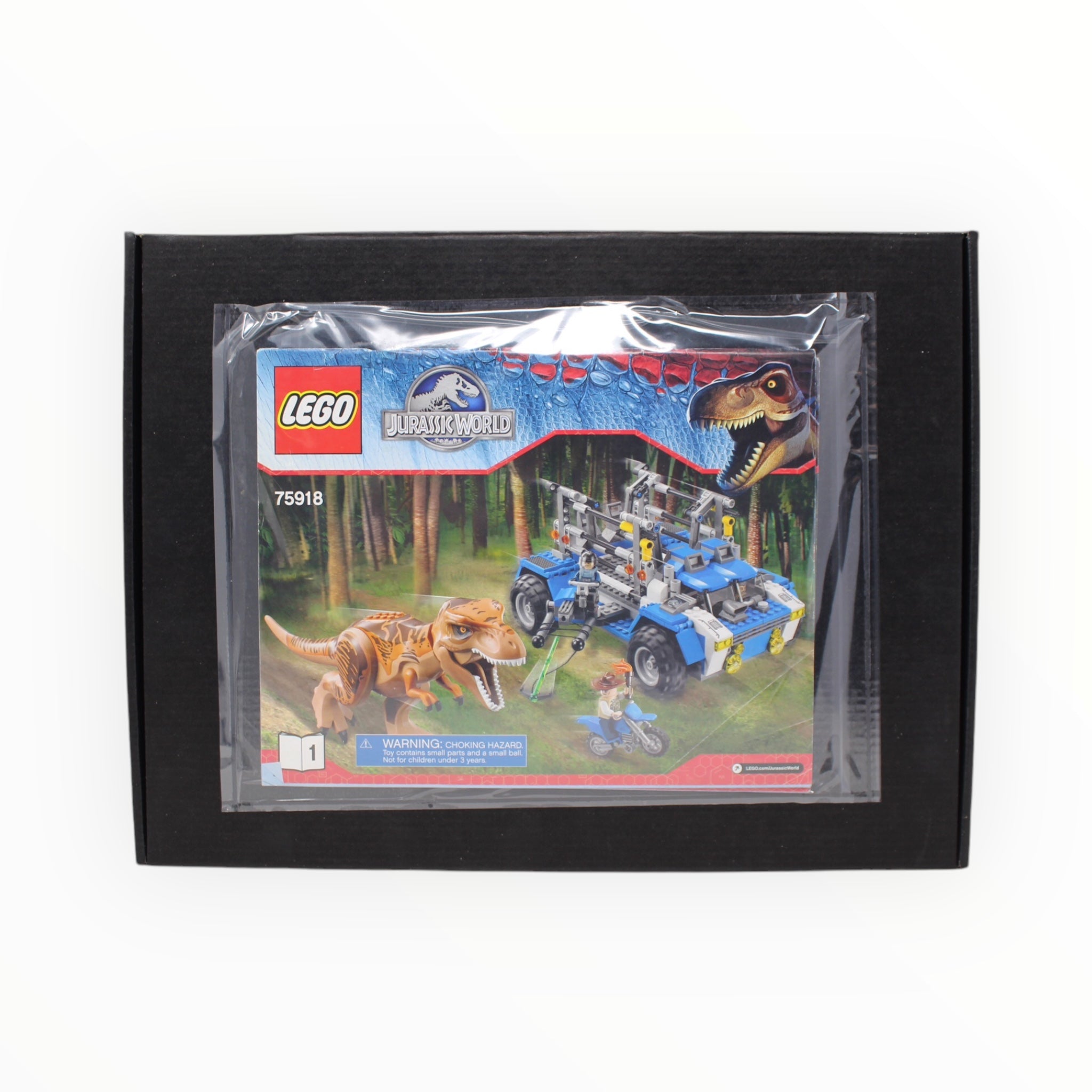 Certified Used Set 75918 Jurassic World T. rex Tracker (no box)