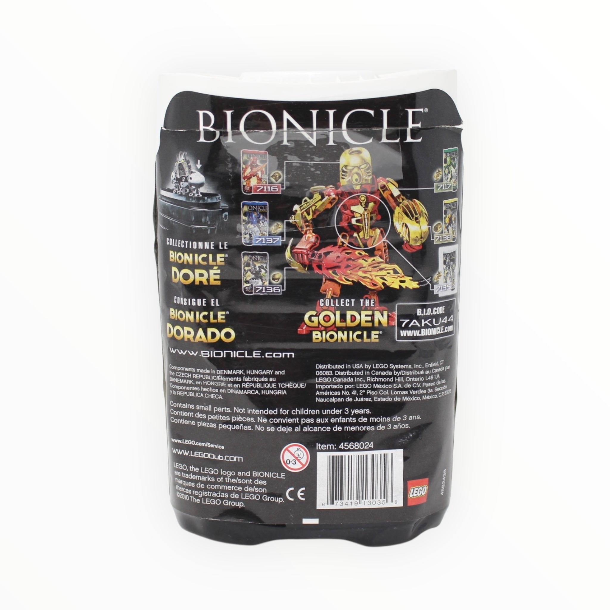 Certified Used Set 7135 Bionicle Stars Takanuva