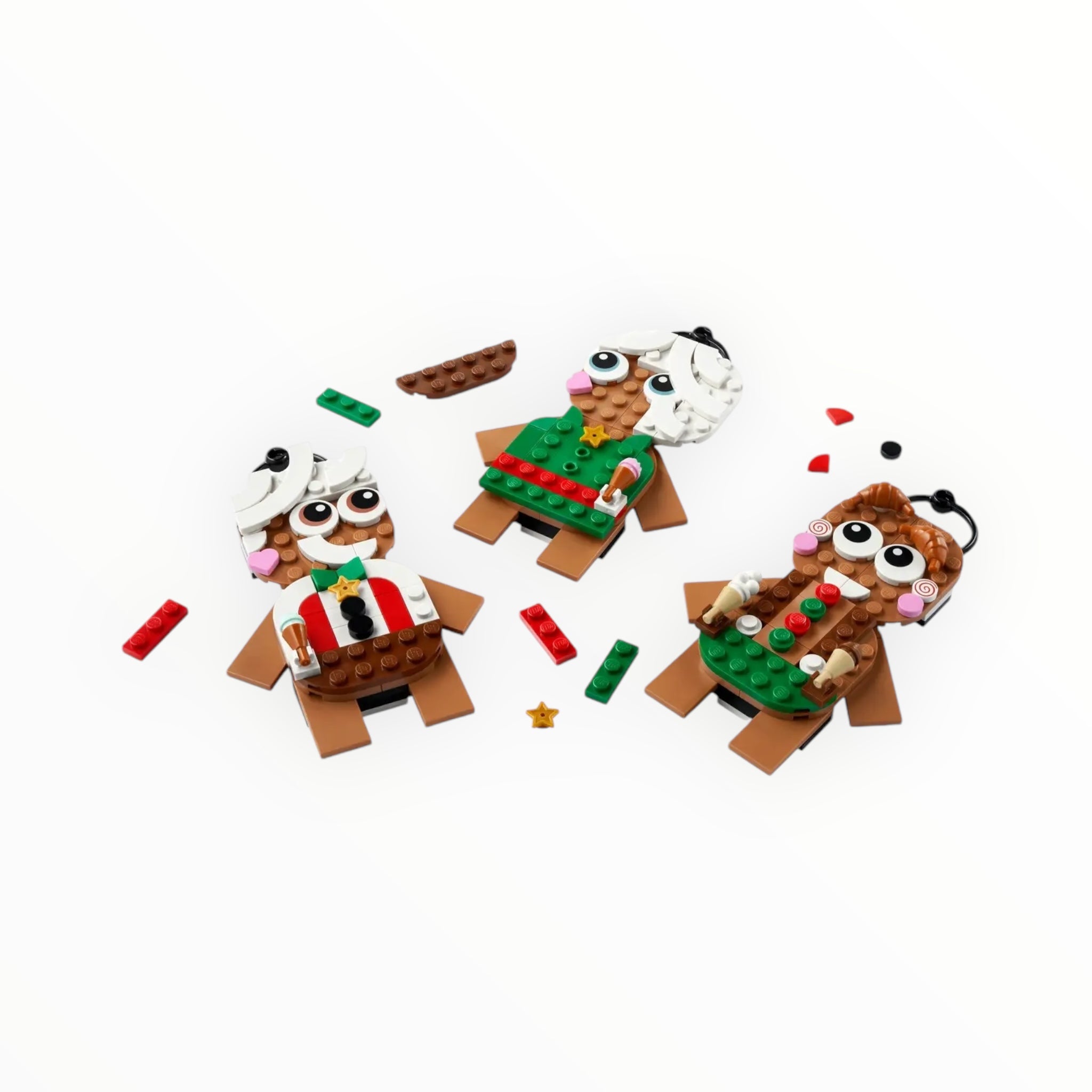 Retired Set 40642 LEGO Gingerbread Ornaments