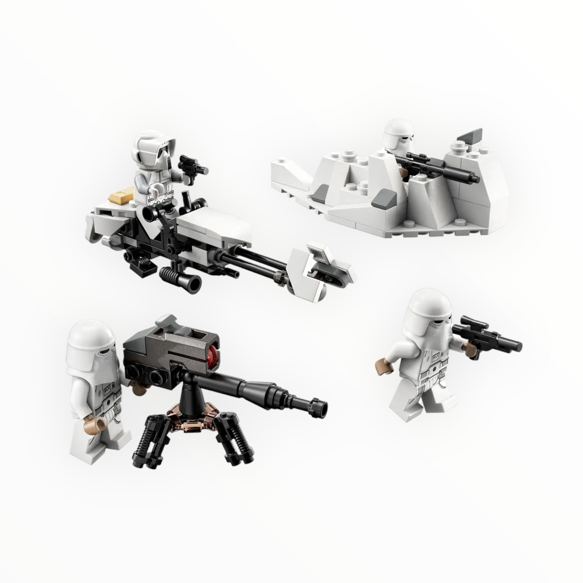 Retired Set 75320 Star Wars Snowtrooper Battle Pack