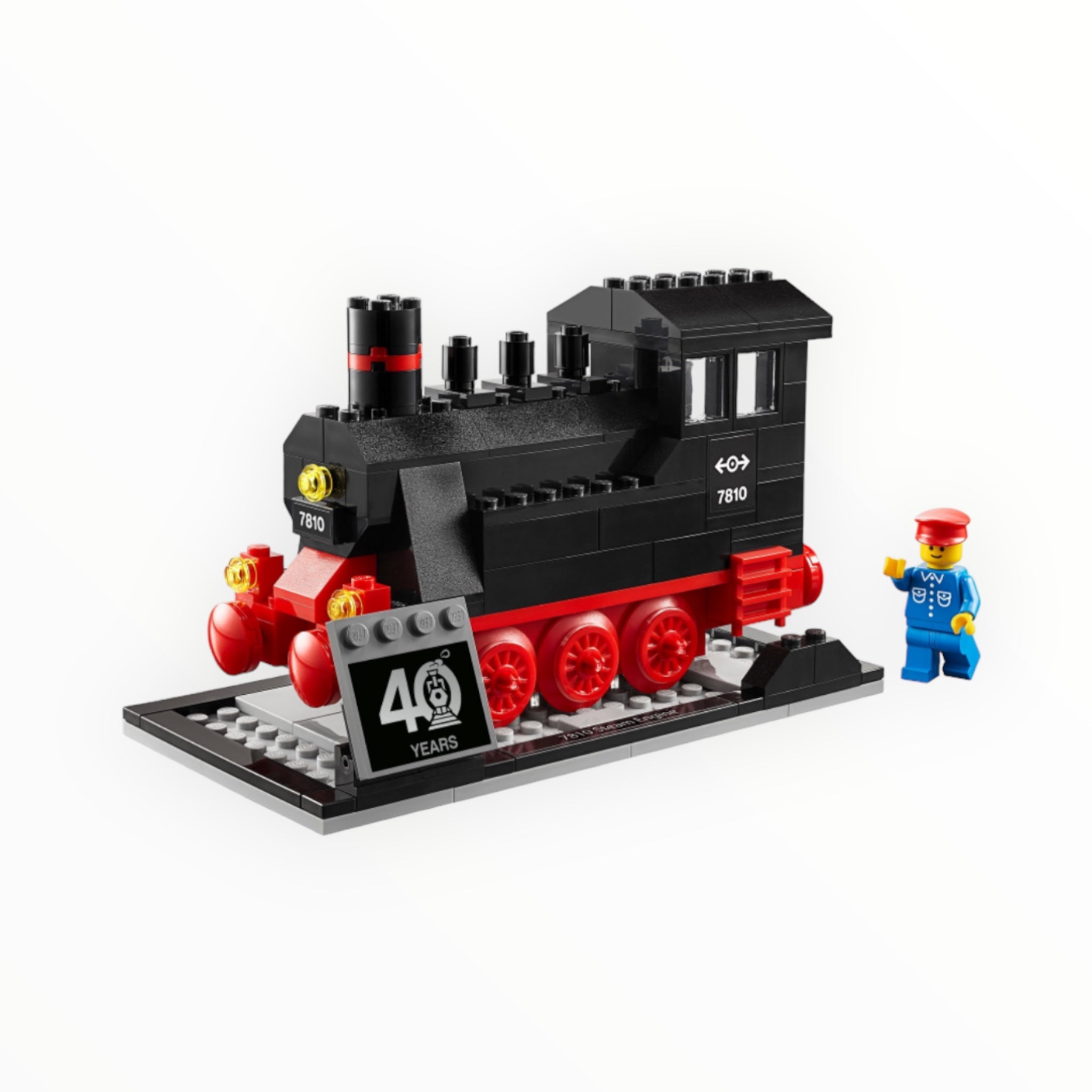 Retired Set 40370 LEGO Trains 40th Anniversary Set