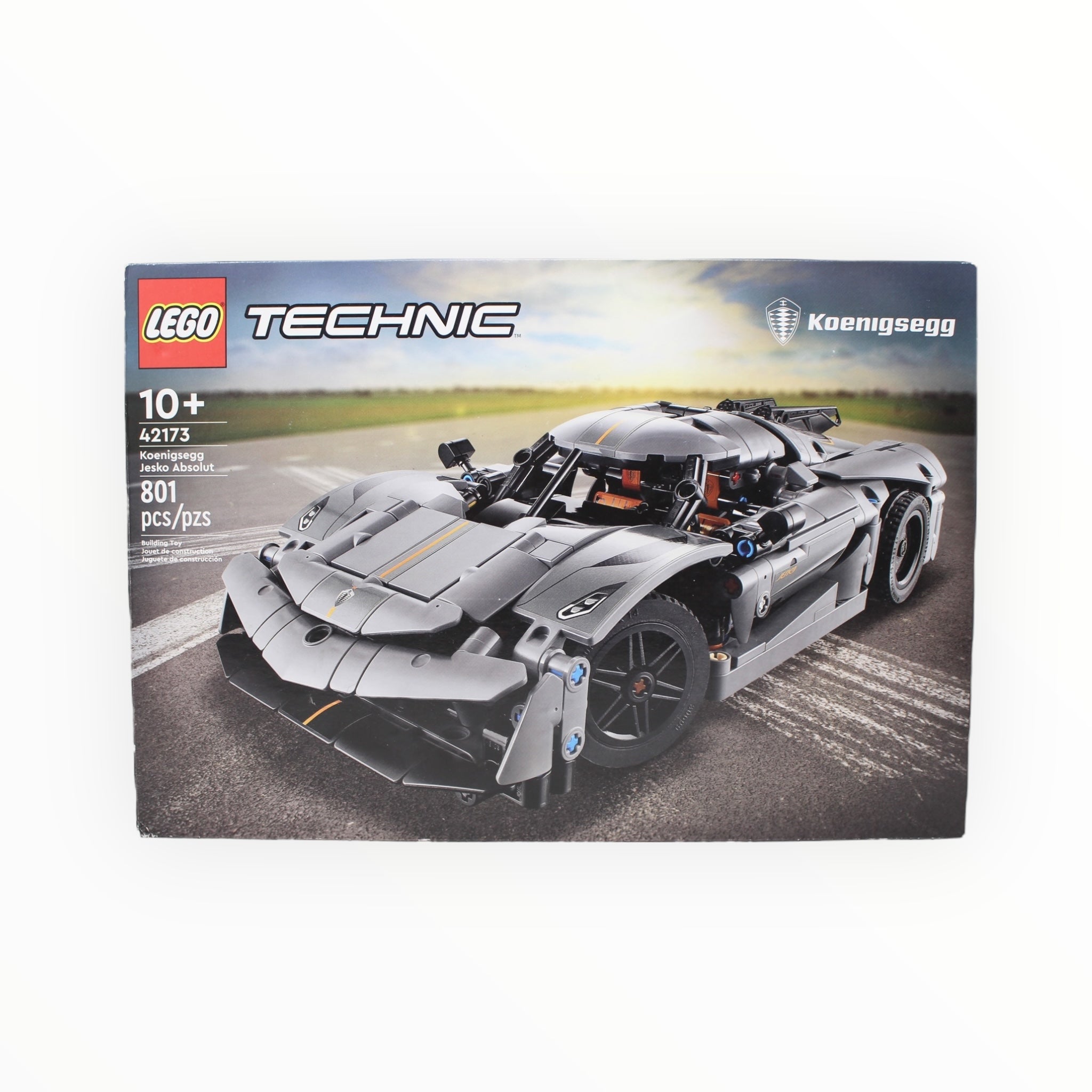 Certified Used Set 42173 Technic Koenigsegg Jesko Absolut Grey Hypercar
