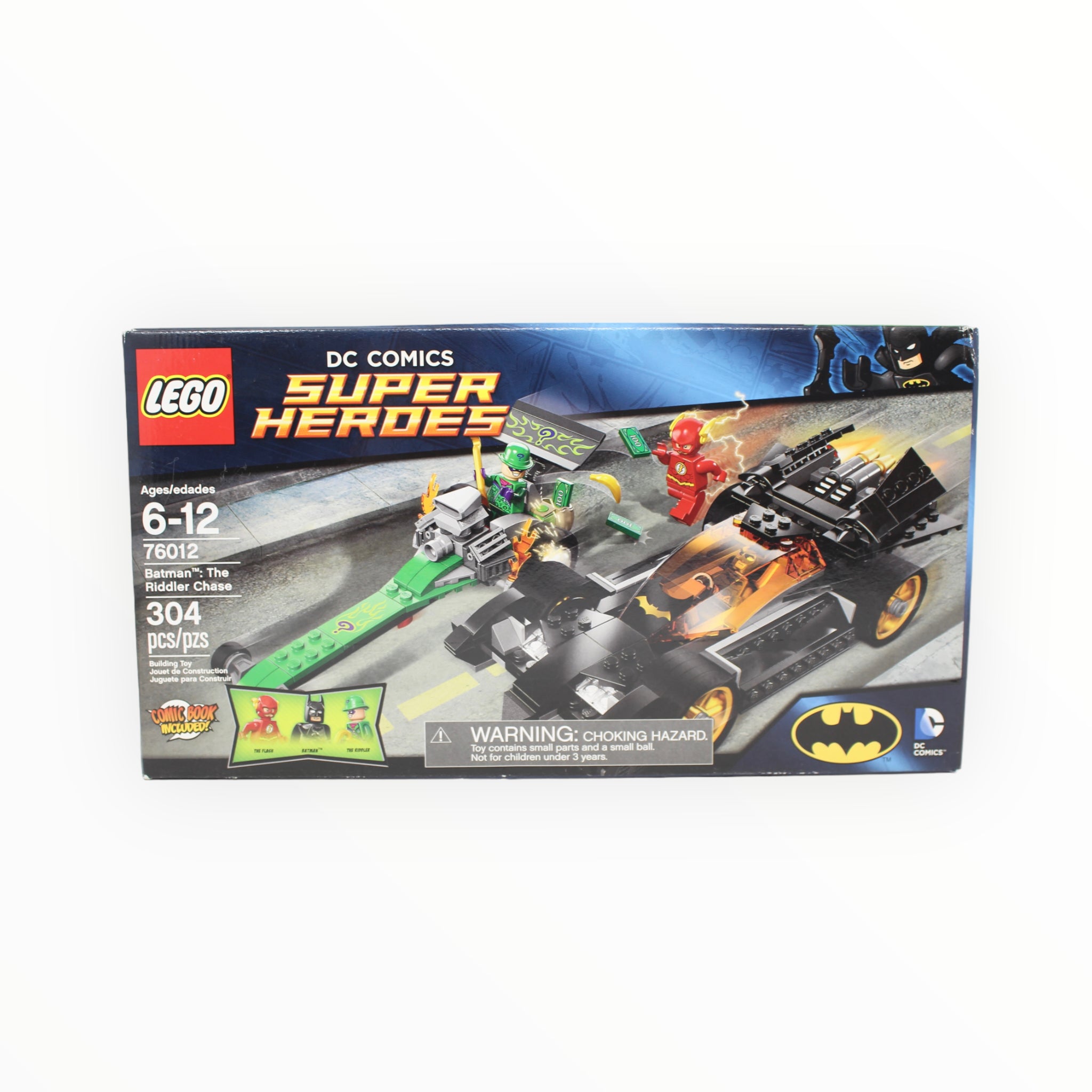 Retired Set 76012 DC Super Heroes Batman: The Riddler Chase