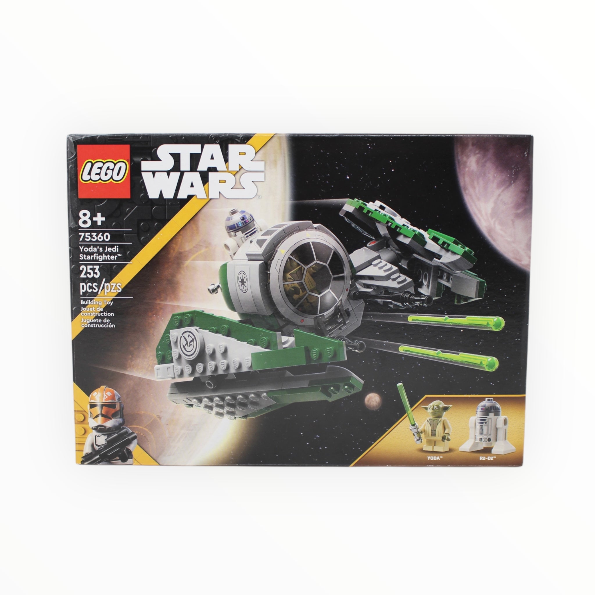 Certified Used Set 75360 Star Wars Yoda’s Jedi Starfighter