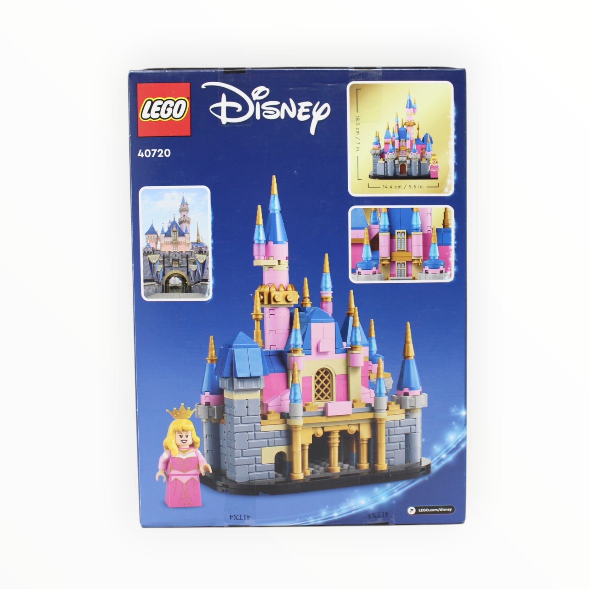 Retired Set 40720 LEGO Mini Disney Sleeping Beauty Castle