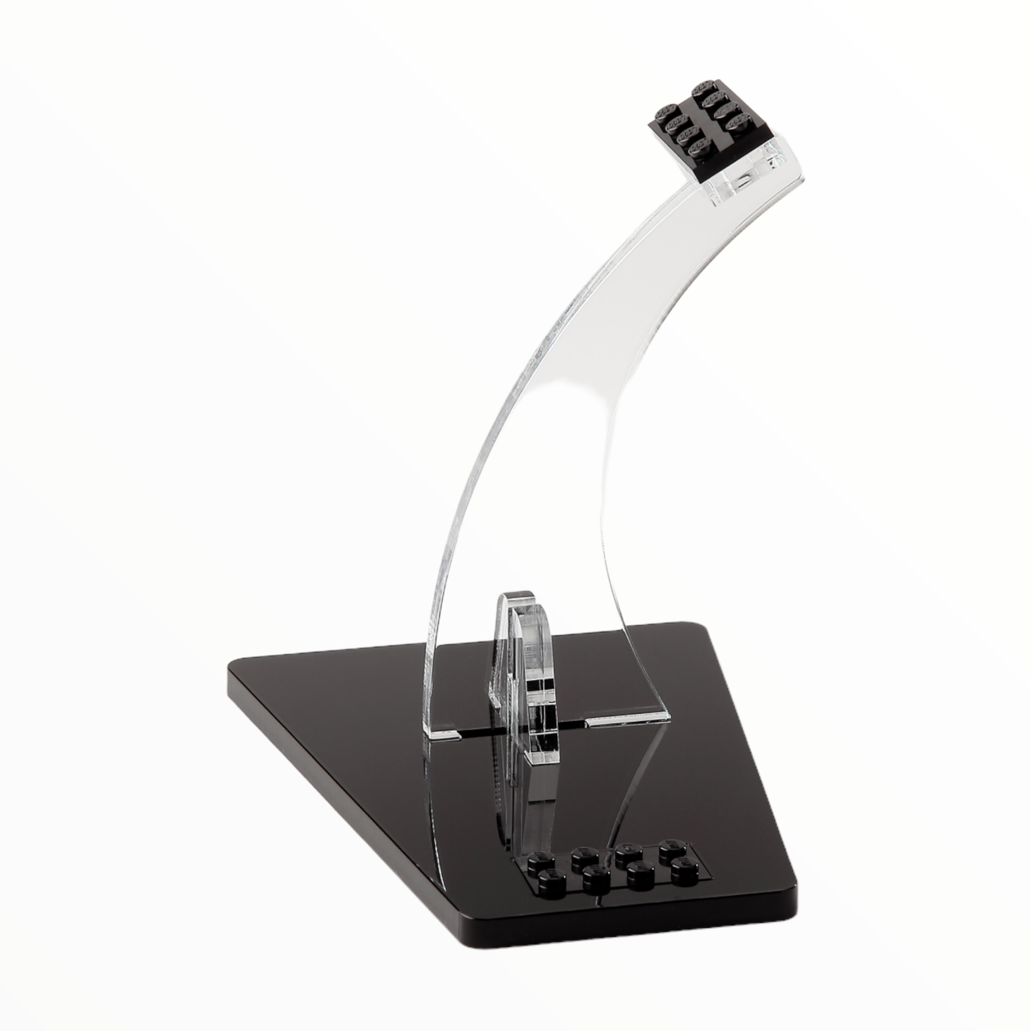 Tricked Out Bricks Classic 30 Display Stand (clear base)
