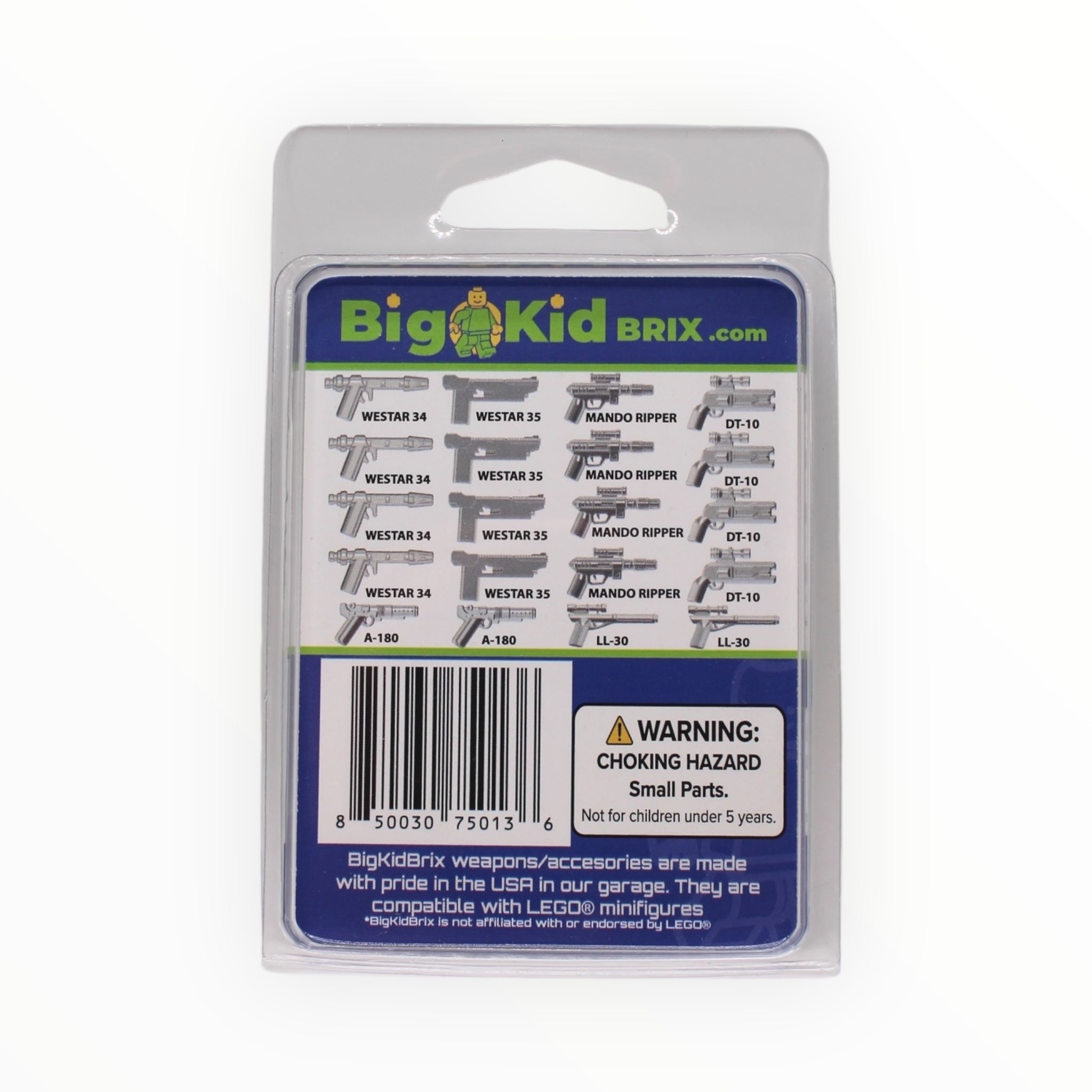 BigKidBrix Mando Blasters - Metallic
