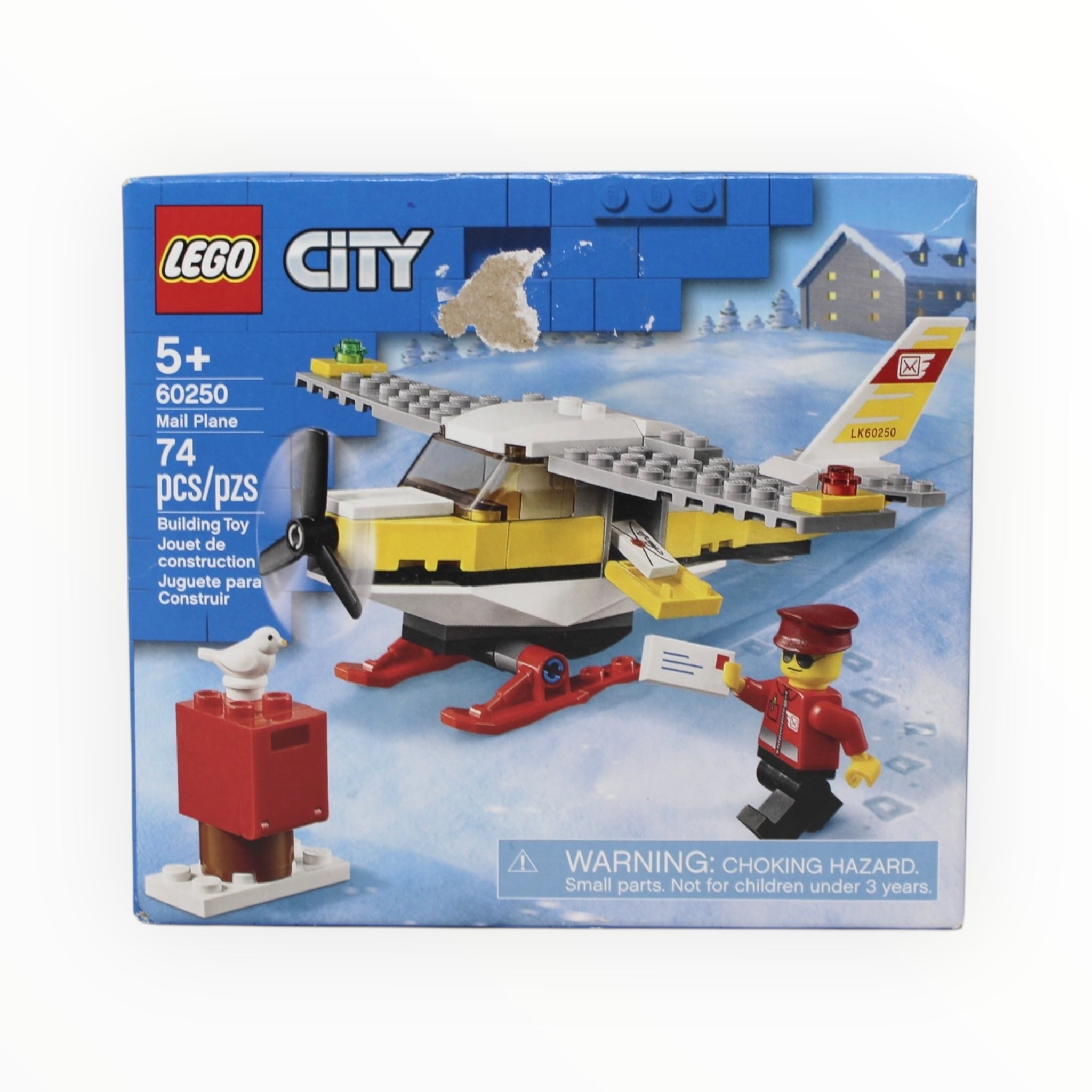 Retired Set 60250 City Mail Plane (slight box damage)