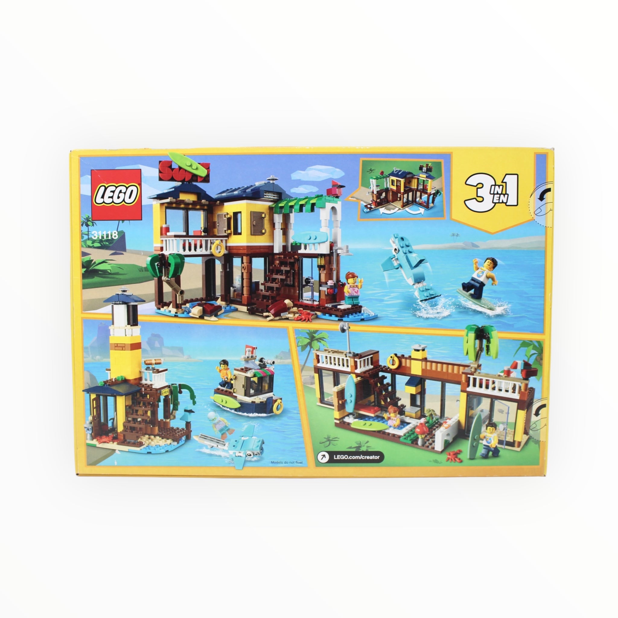 Retired Set 31118 Creator Surfer Beach House