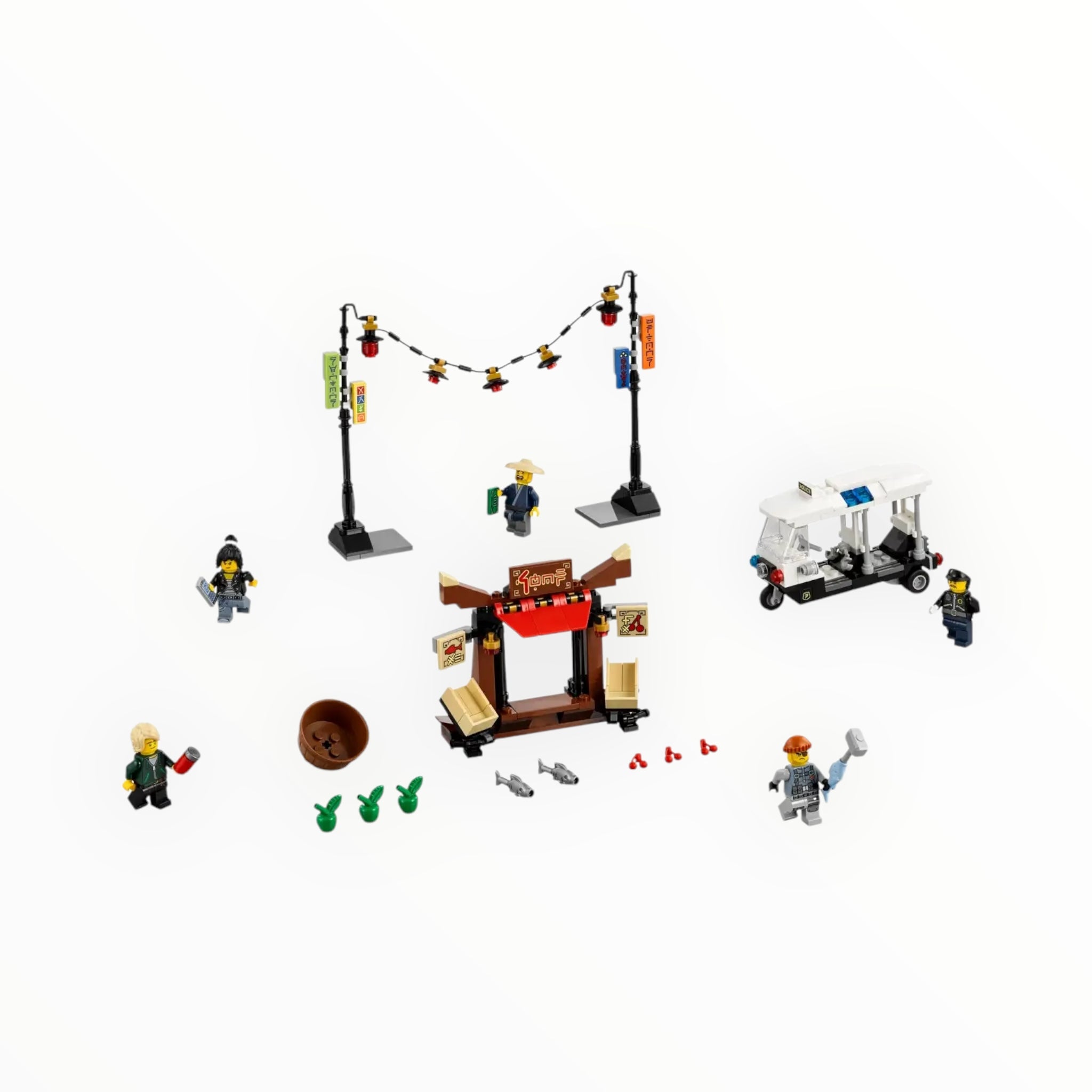 Retired Set 70607 The Ninjago Movie Ninjago City Chase