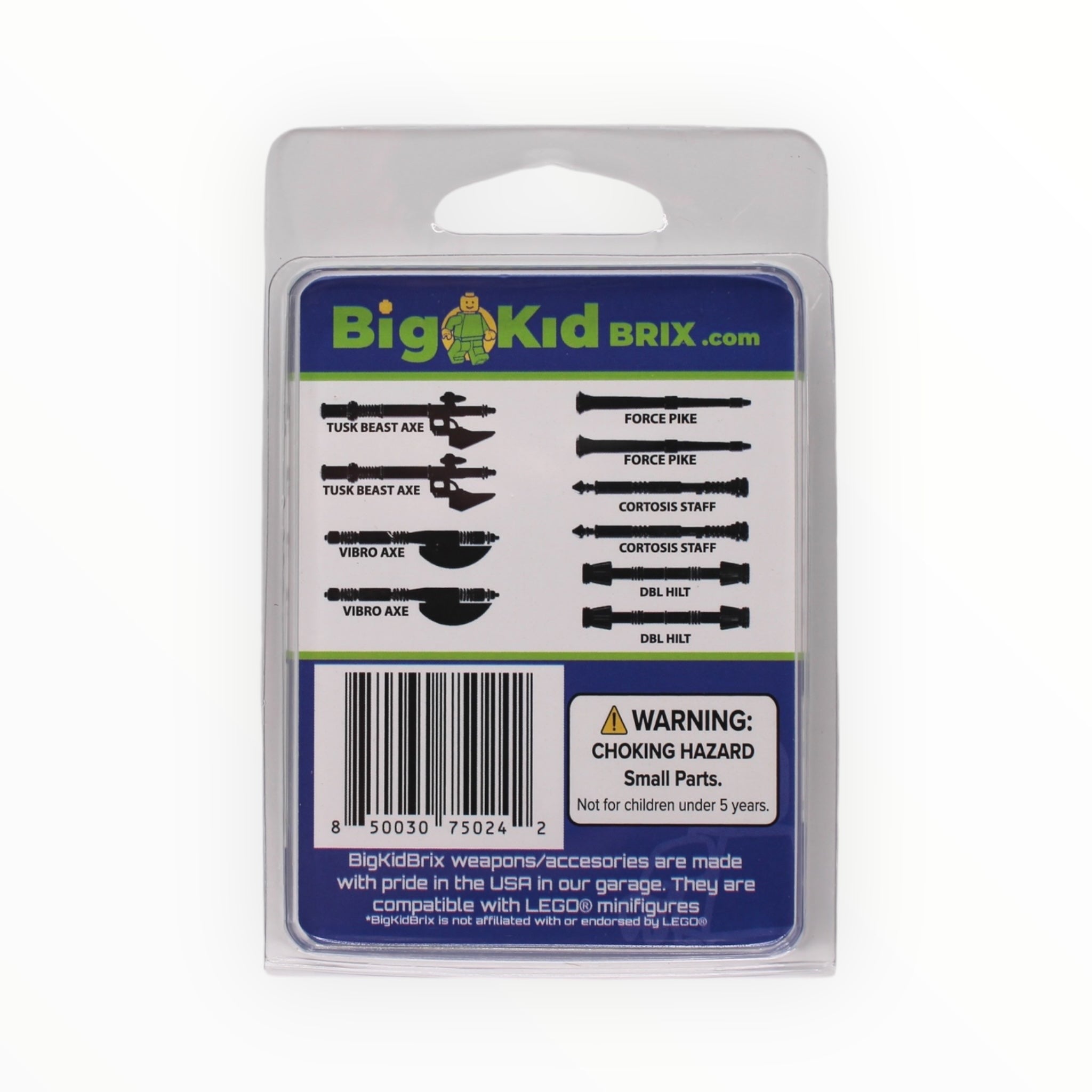 BigKidBrix Royal Guard Weapons - Black