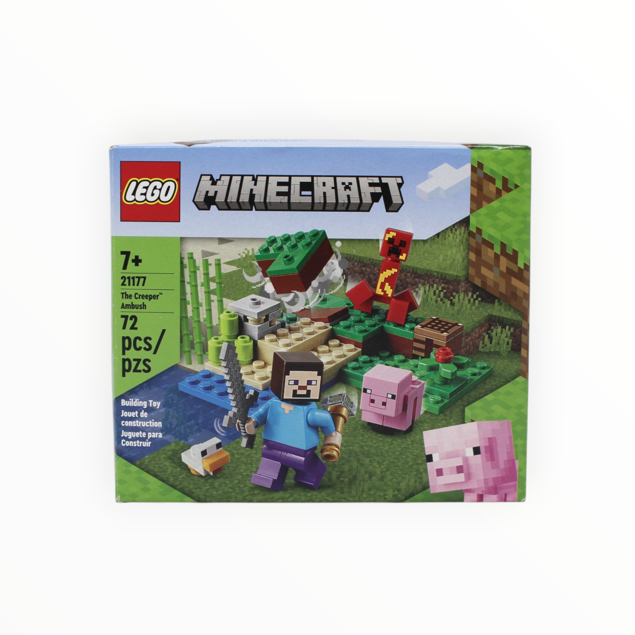 Certified Used Set 21177 Minecraft The Creeper Ambush