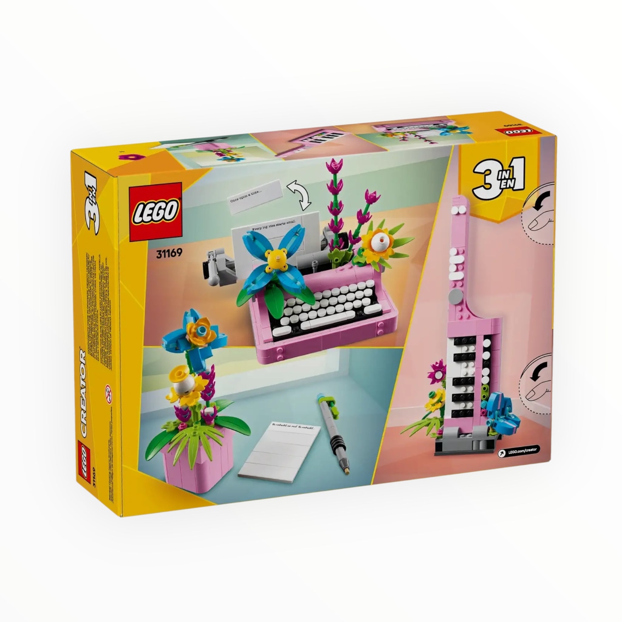 31169 Creator Typewriter with Flowers