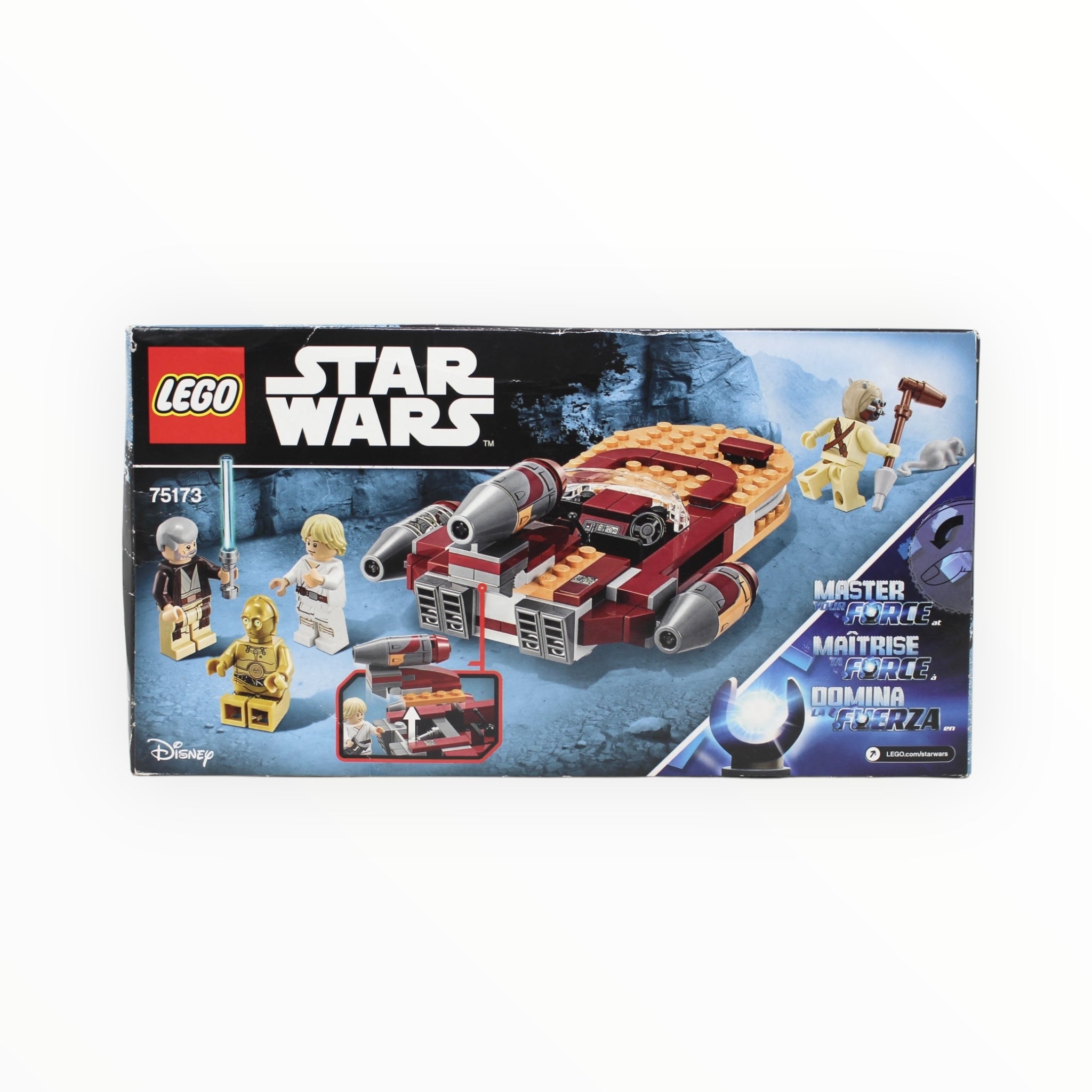 Retired Set 75173 Star Wars Luke’s Landspeeder (2017, slight box damage)