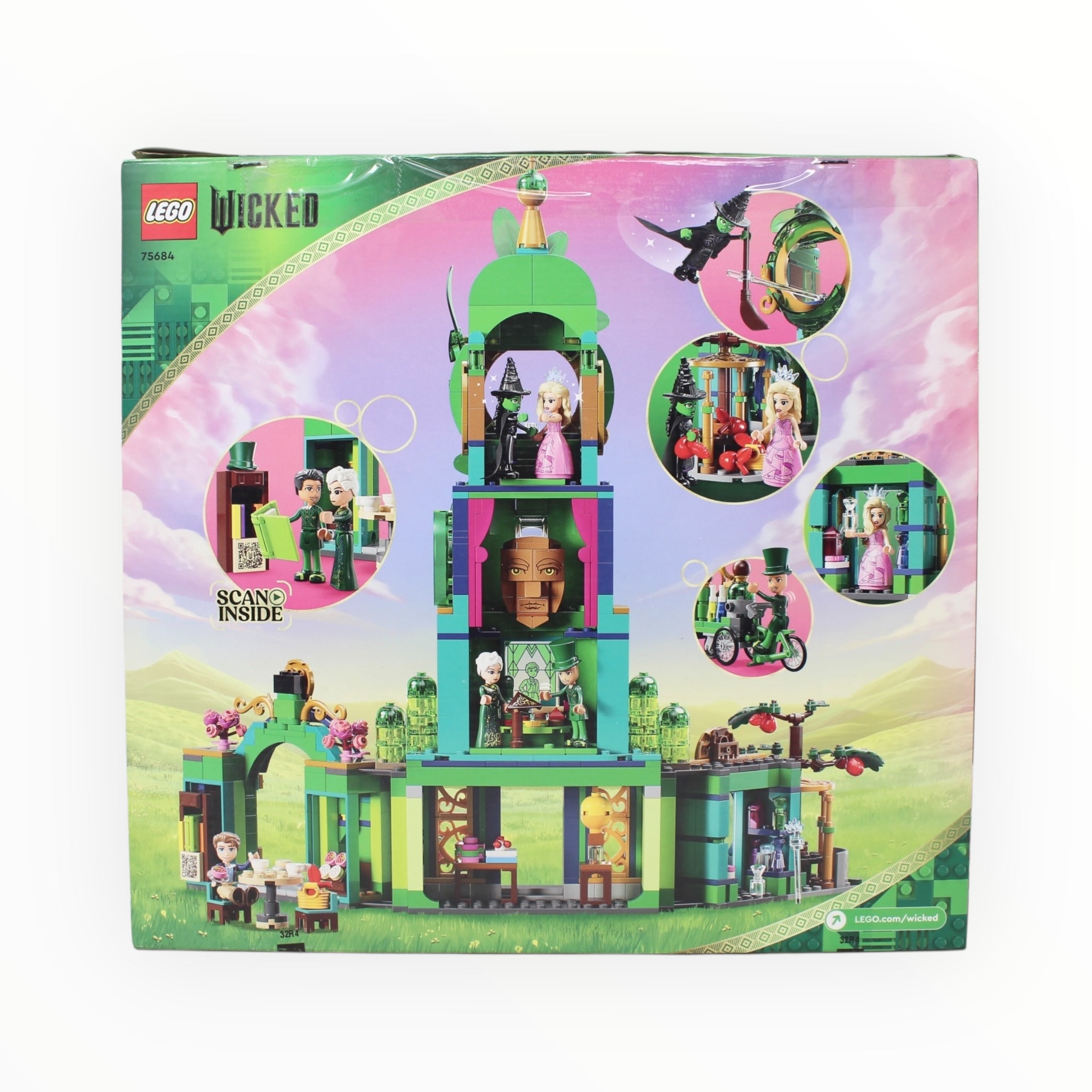 Certified Used Set 75684 Wicked Welcome to Emerald City (open box, sealed bags)