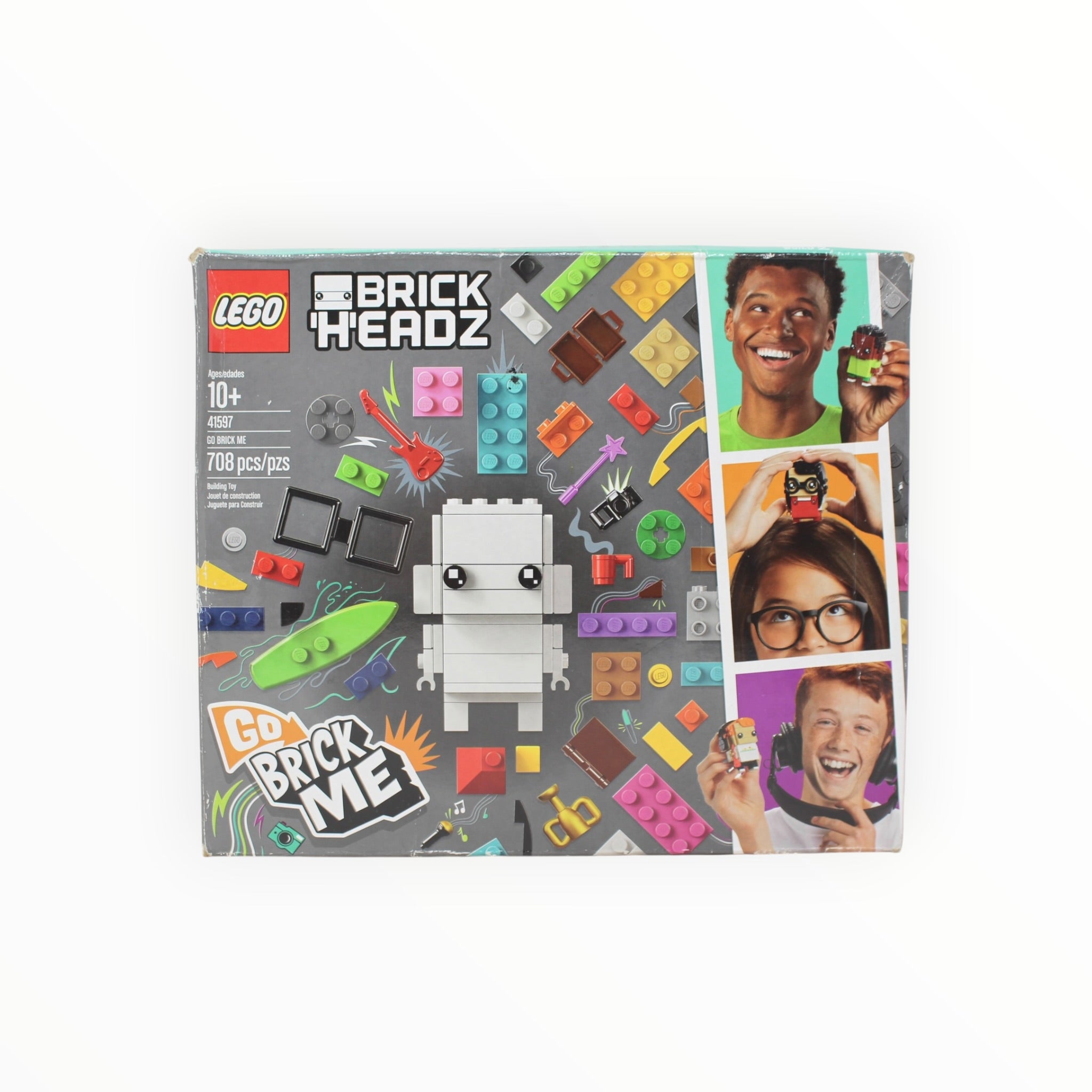 Certified Used Set 41597 BrickHeadz Go Brick Me (open box, sealed bags)