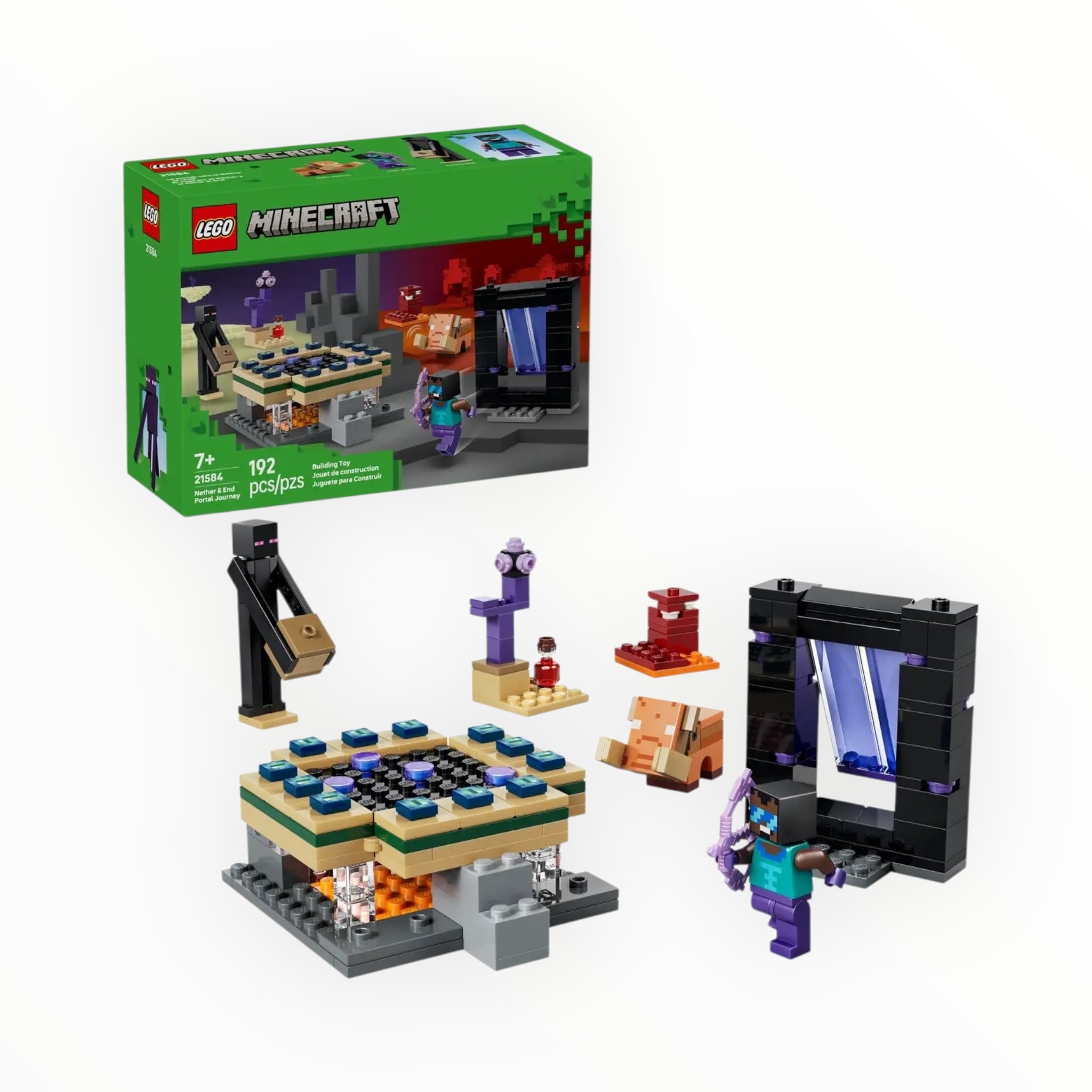 21584 Minecraft Nether & End Portal Journey