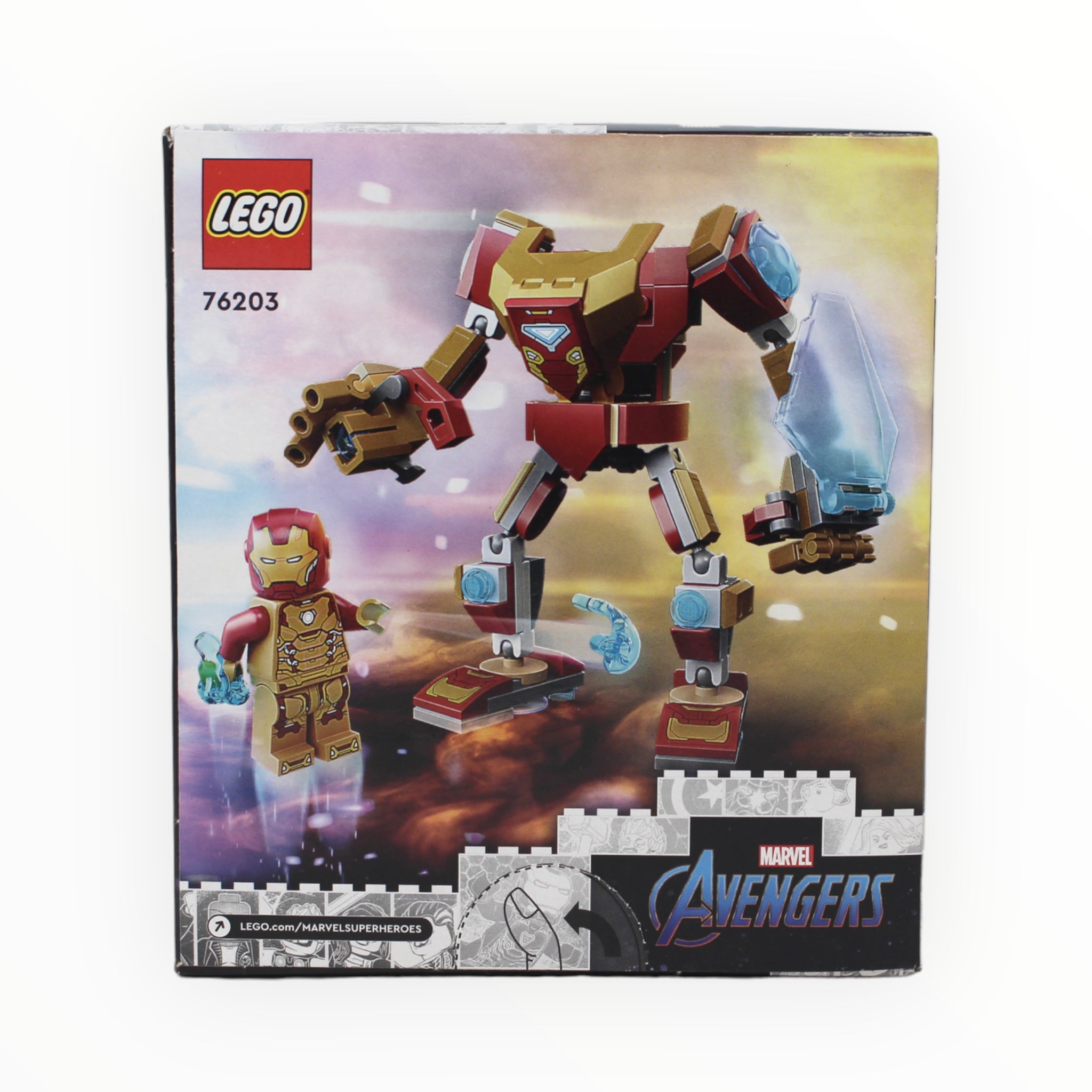Retired Set 76203 Marvel Iron Man Mech Armor (2022)