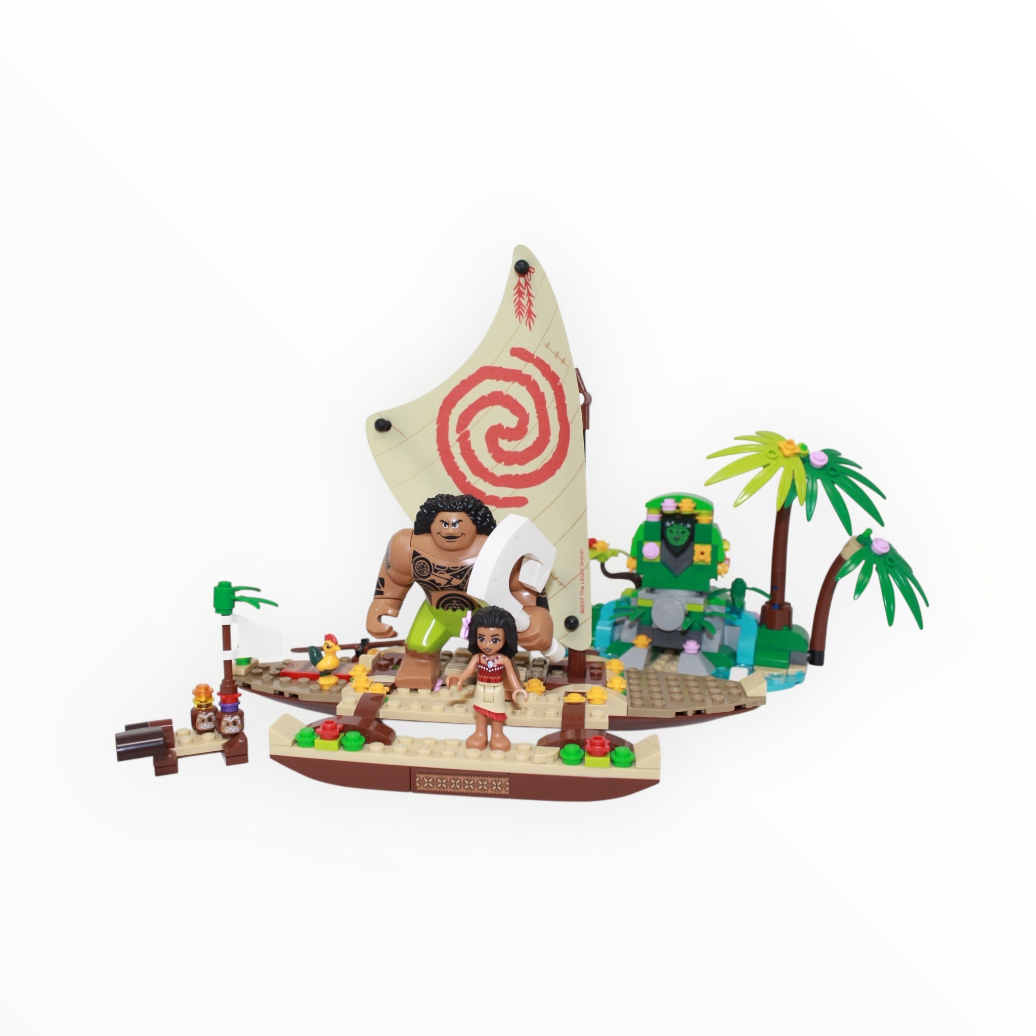 Used Set 41150 Disney Moana’s Ocean Voyage