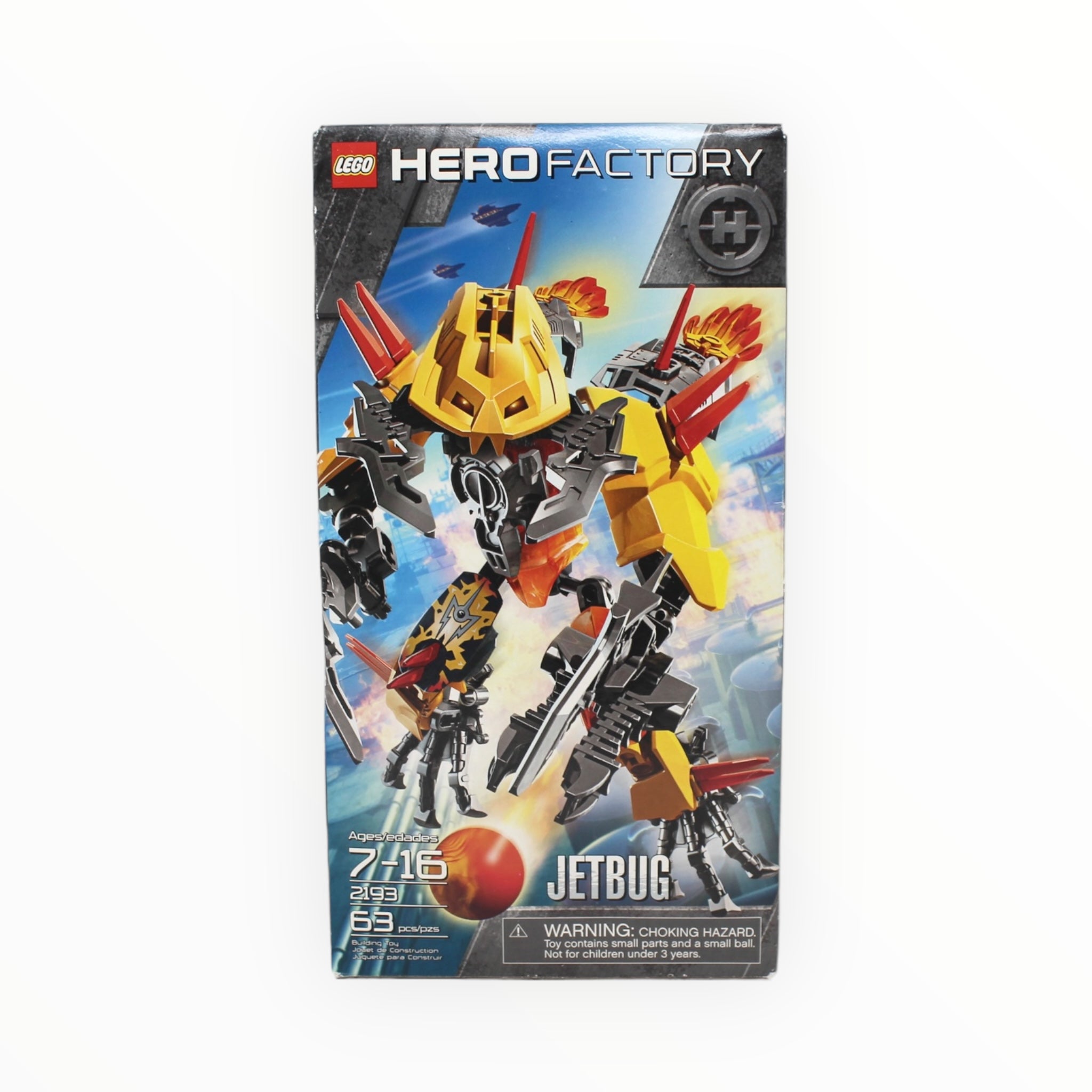 Certified Used Set 2193 Hero Factory Jetbug