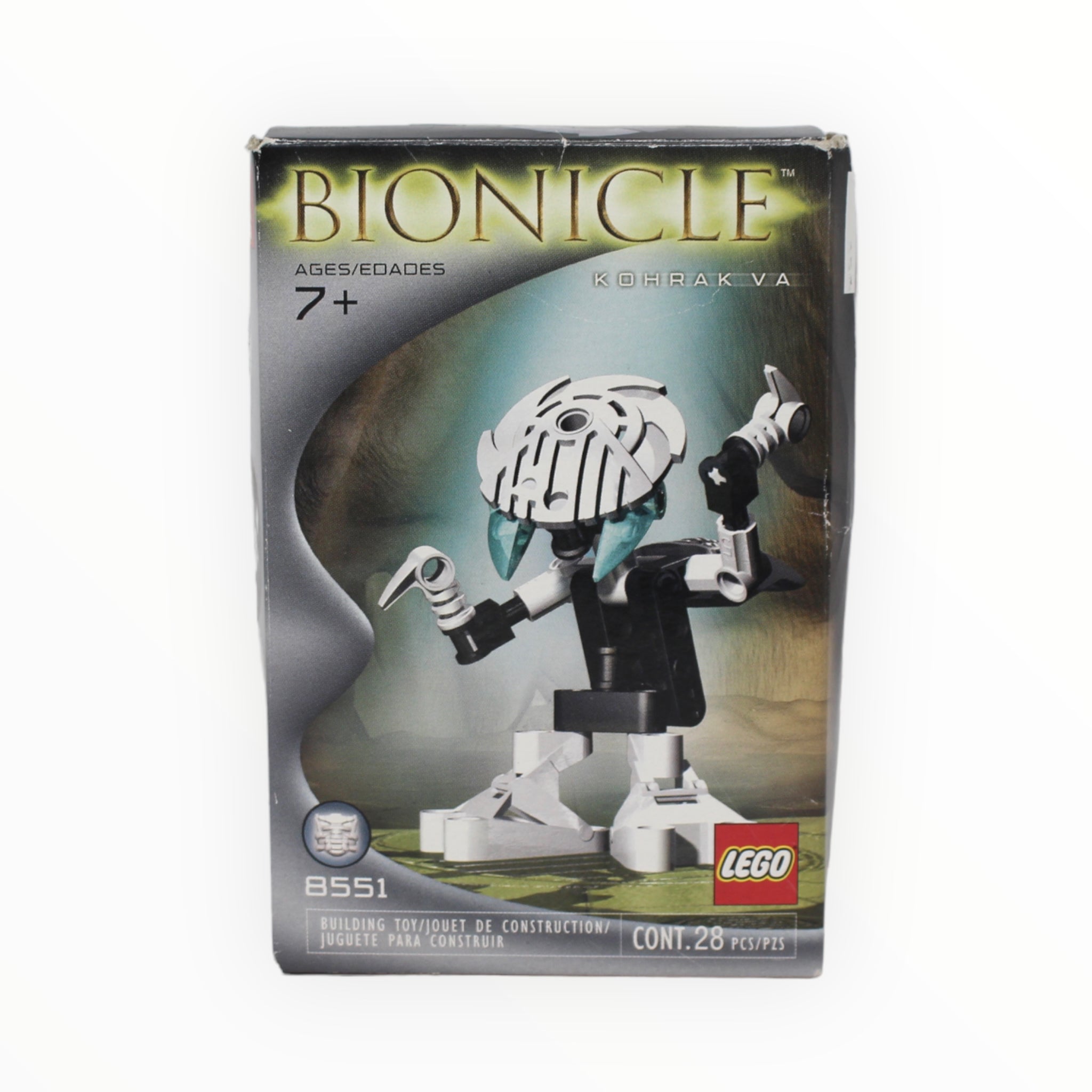 Certified Used Set 8551 Bionicle Kohrak Va