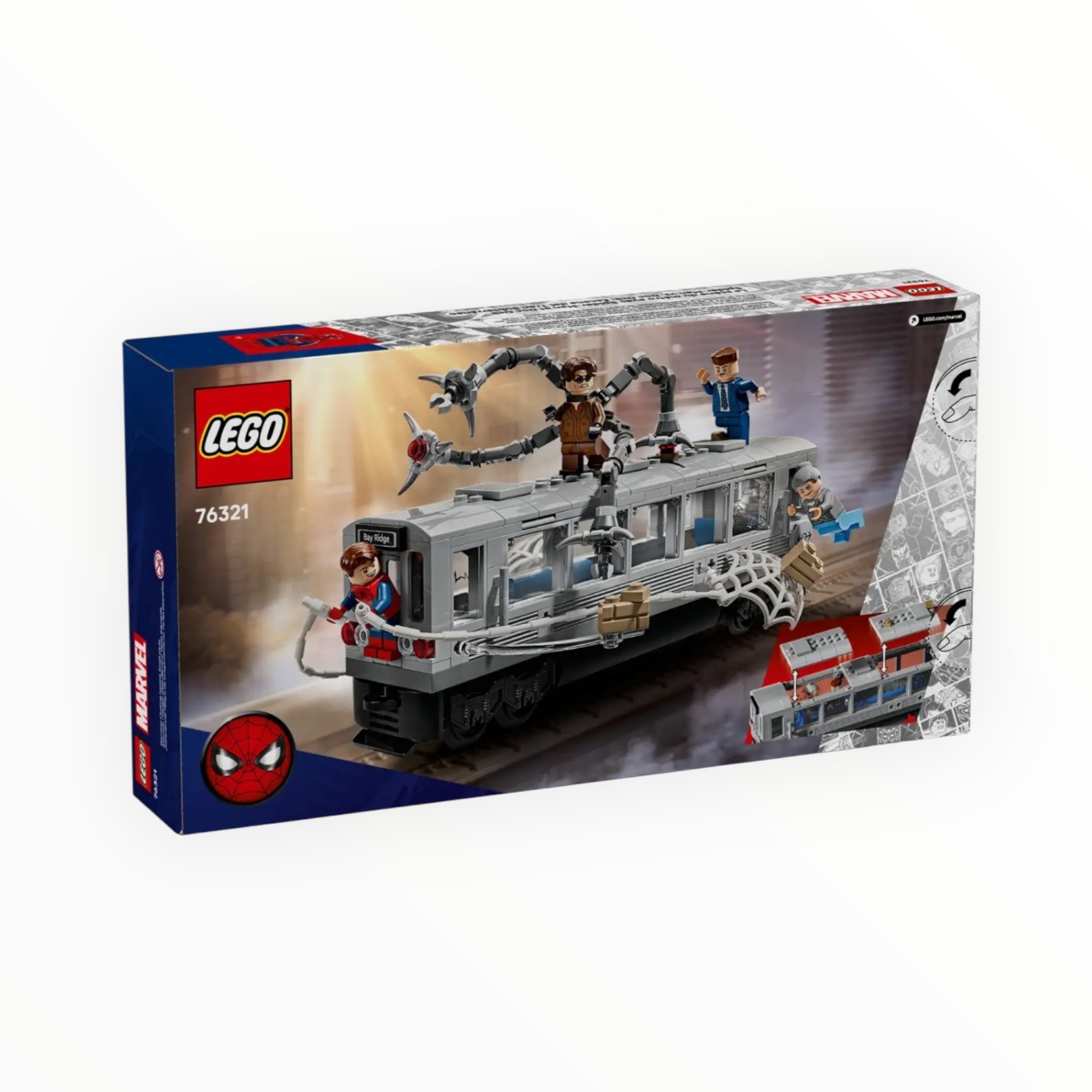 76321 Marvel Spider-Man vs. Doc Ock Subway Train Scene
