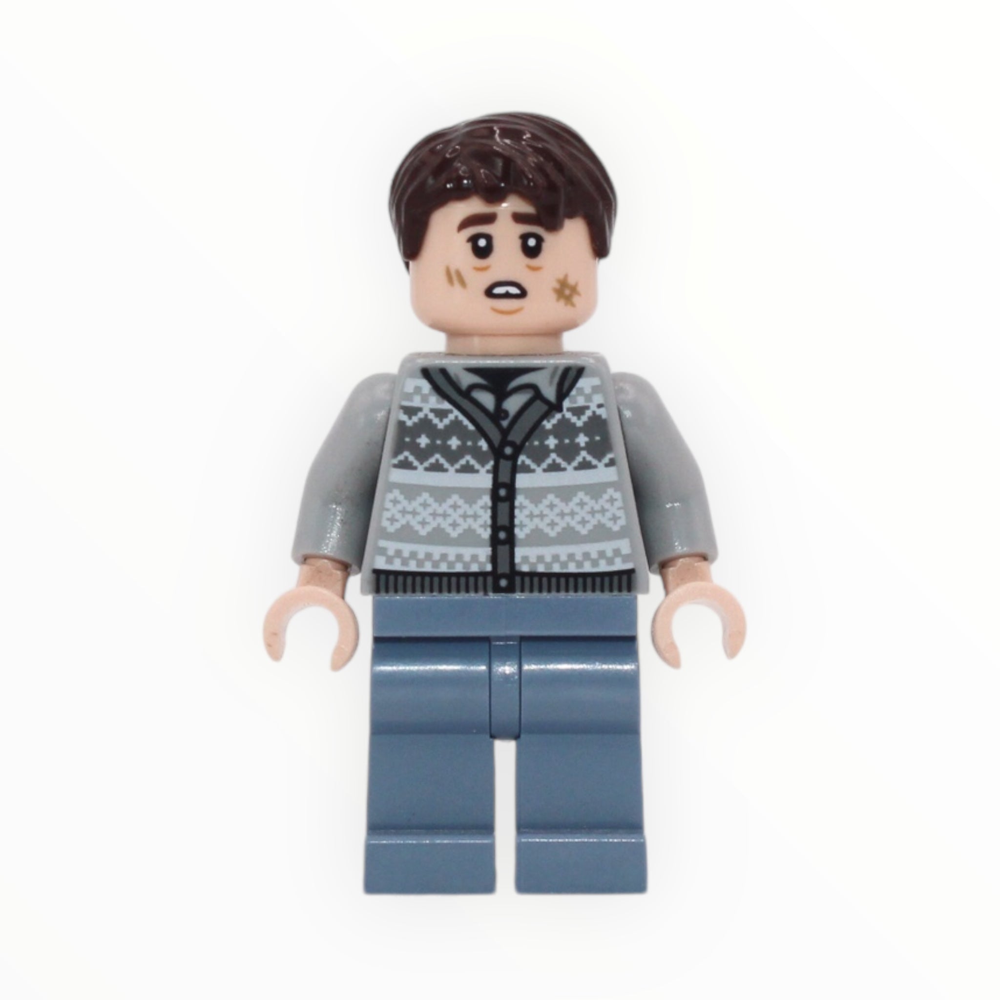 Neville Longbottom (scuffs on face, Fair Isle Sweater, sand blue legs, 2023)