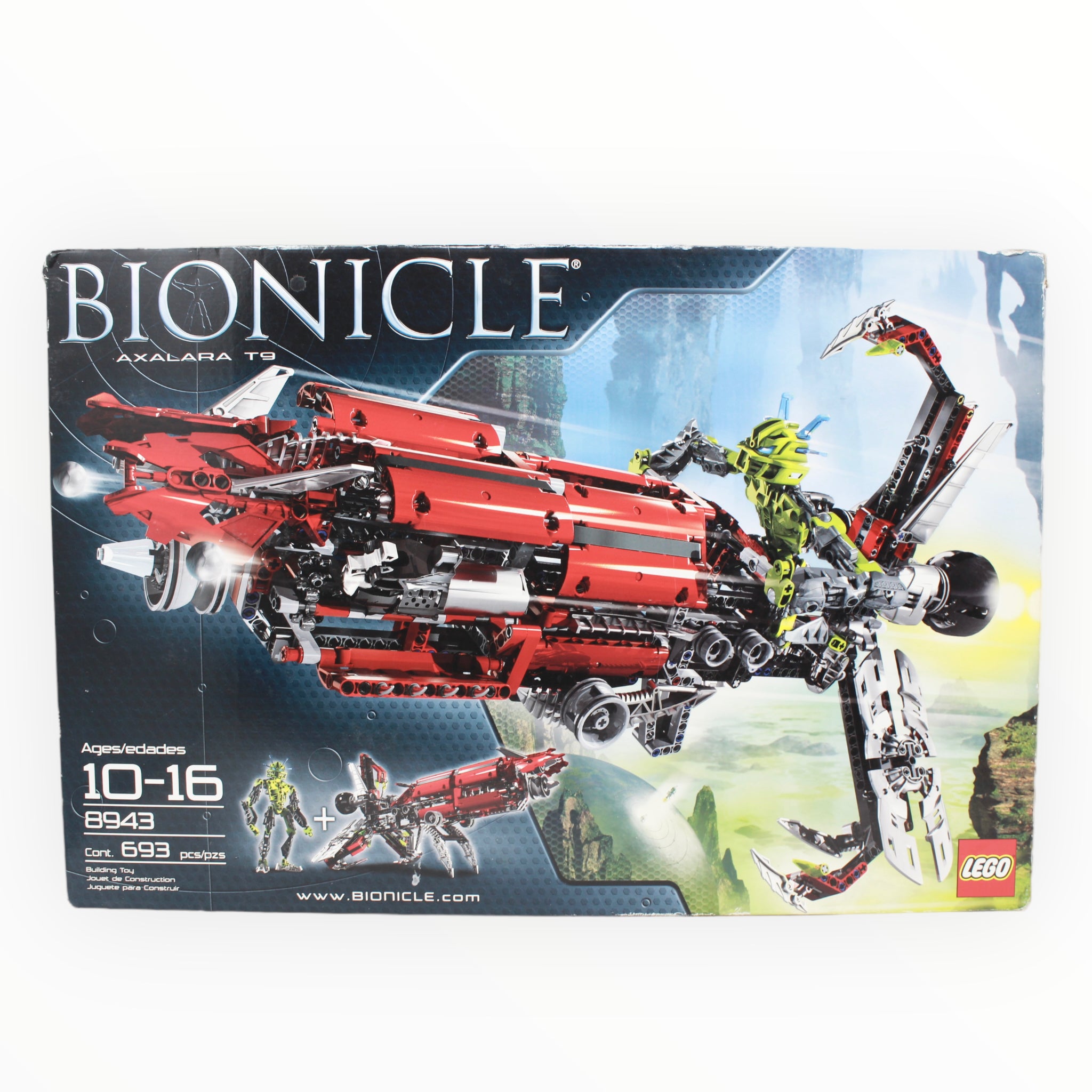Certified Used Set 8943 Bionicle Axalara T9