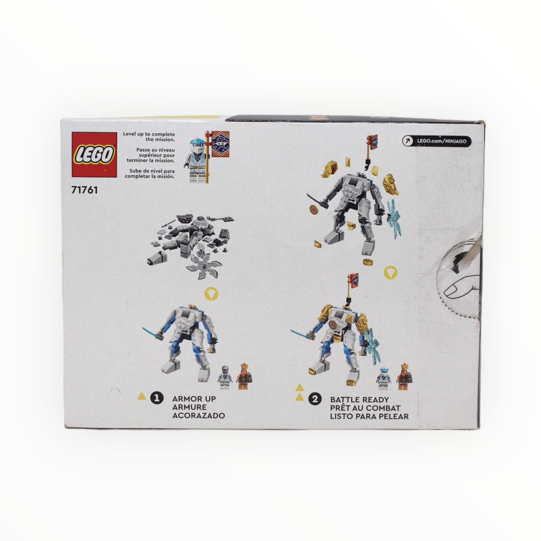 Certified Used Set 71761 Ninjago Zane’s Power Up Mech EVO