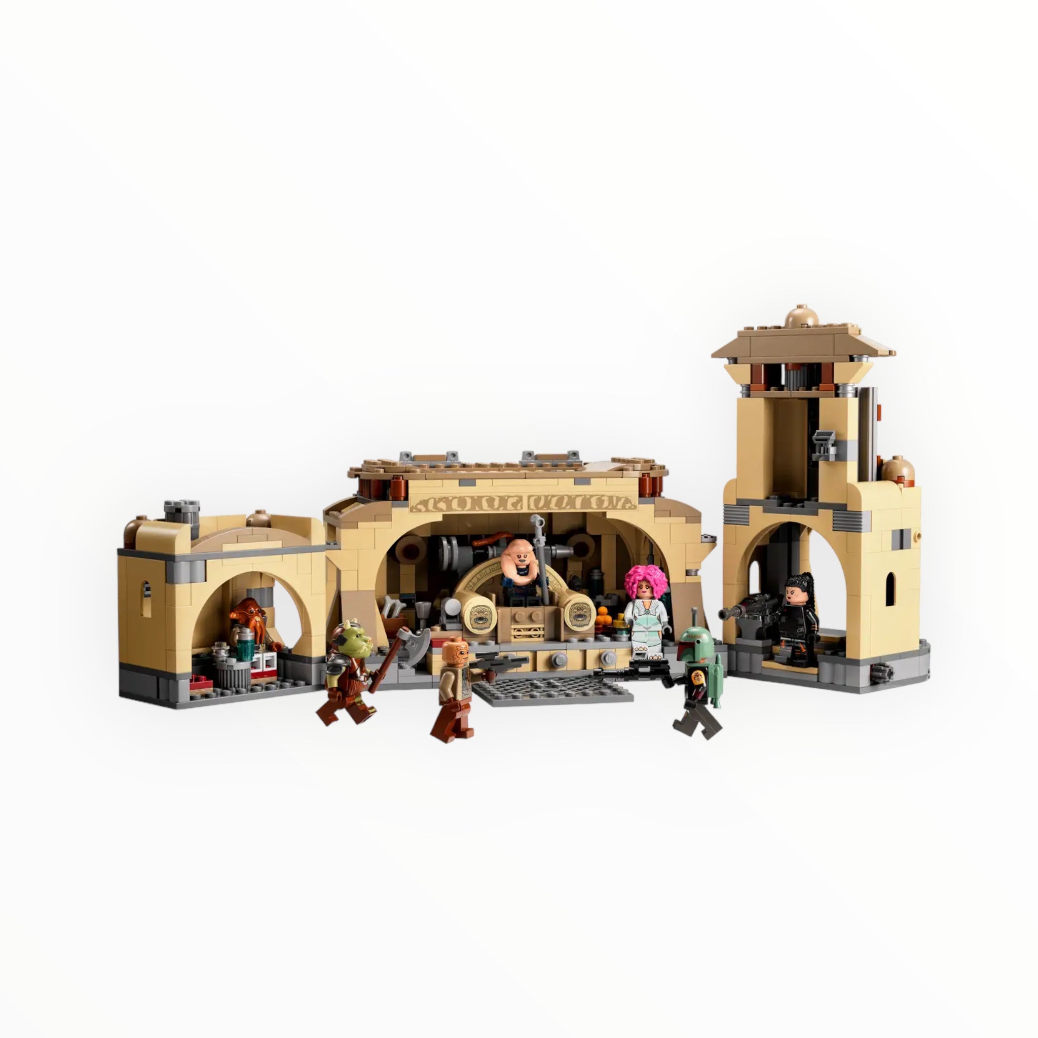 Retired Set 75326 Star Wars Boba Fett’s Throne Room