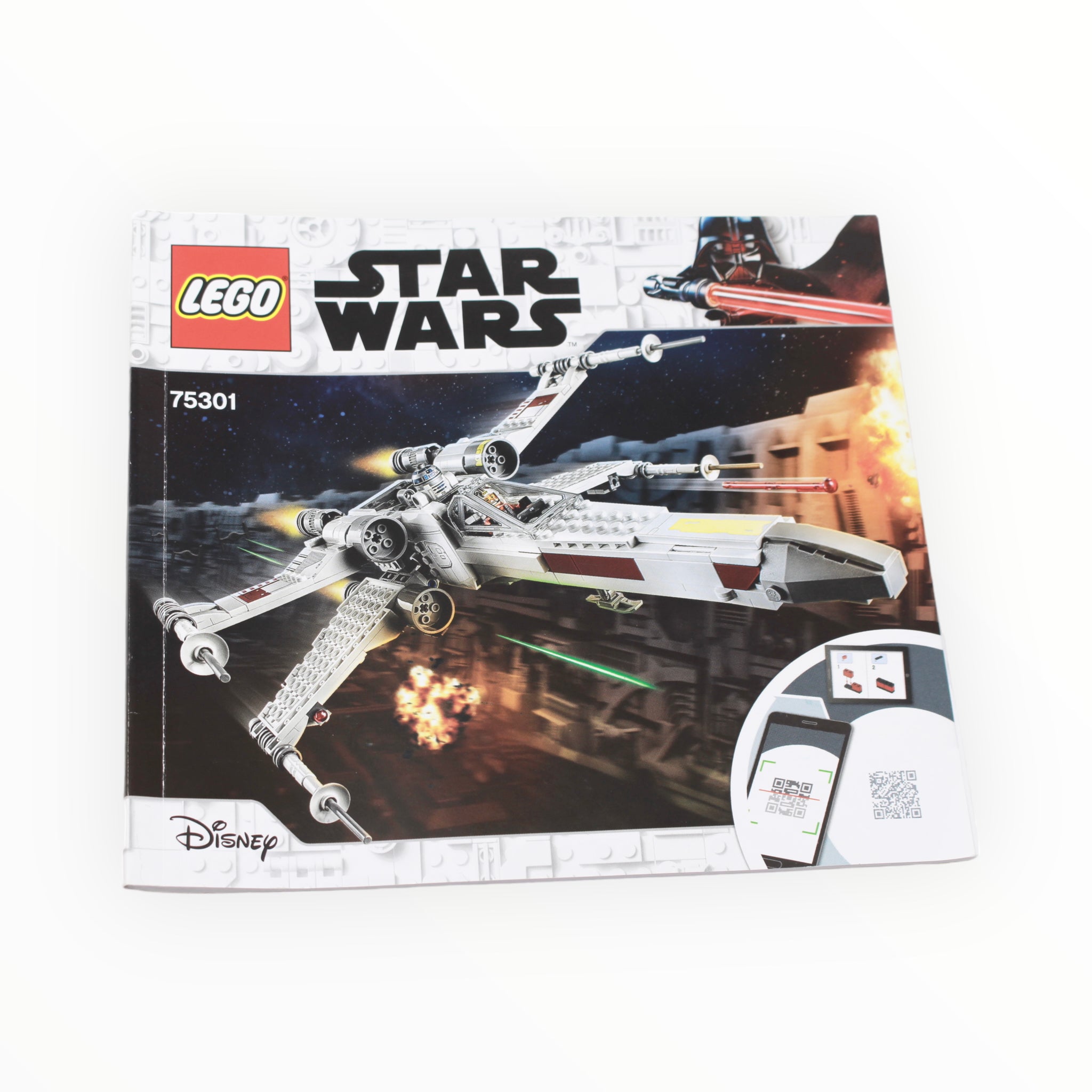 Used Set 75301 Star Wars Luke Skywalker’s X-Wing Fighter