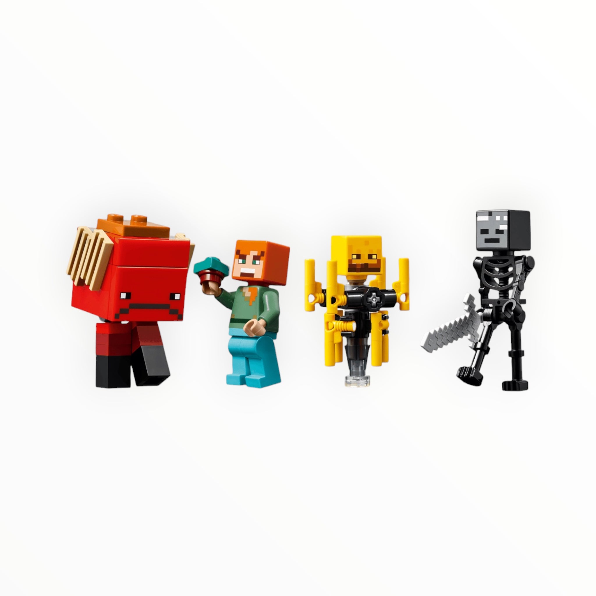 21266 Minecraft The Nether Lava Battle