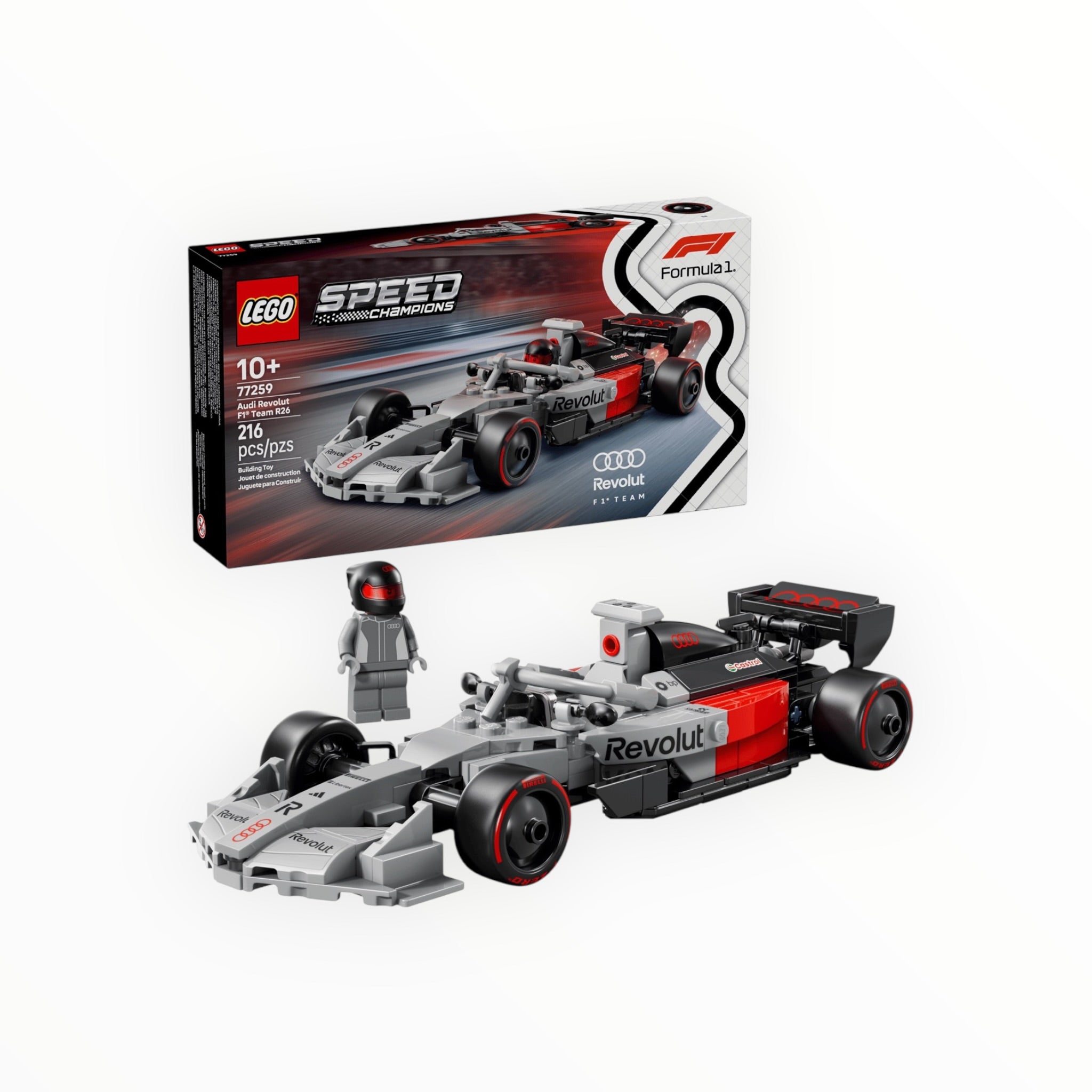 77259 Speed Champions Audi Revolut F1 Team R26 Race Car