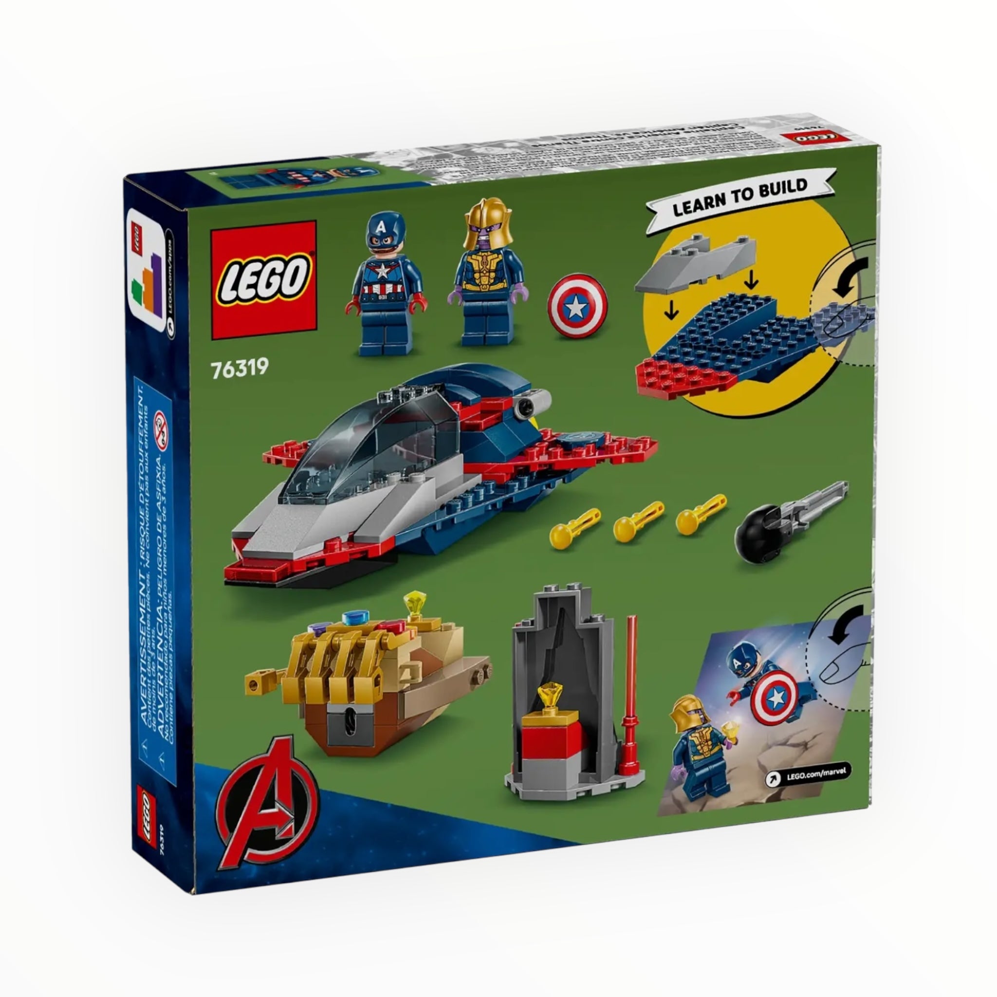 76319 Marvel Captain America vs. Thanos