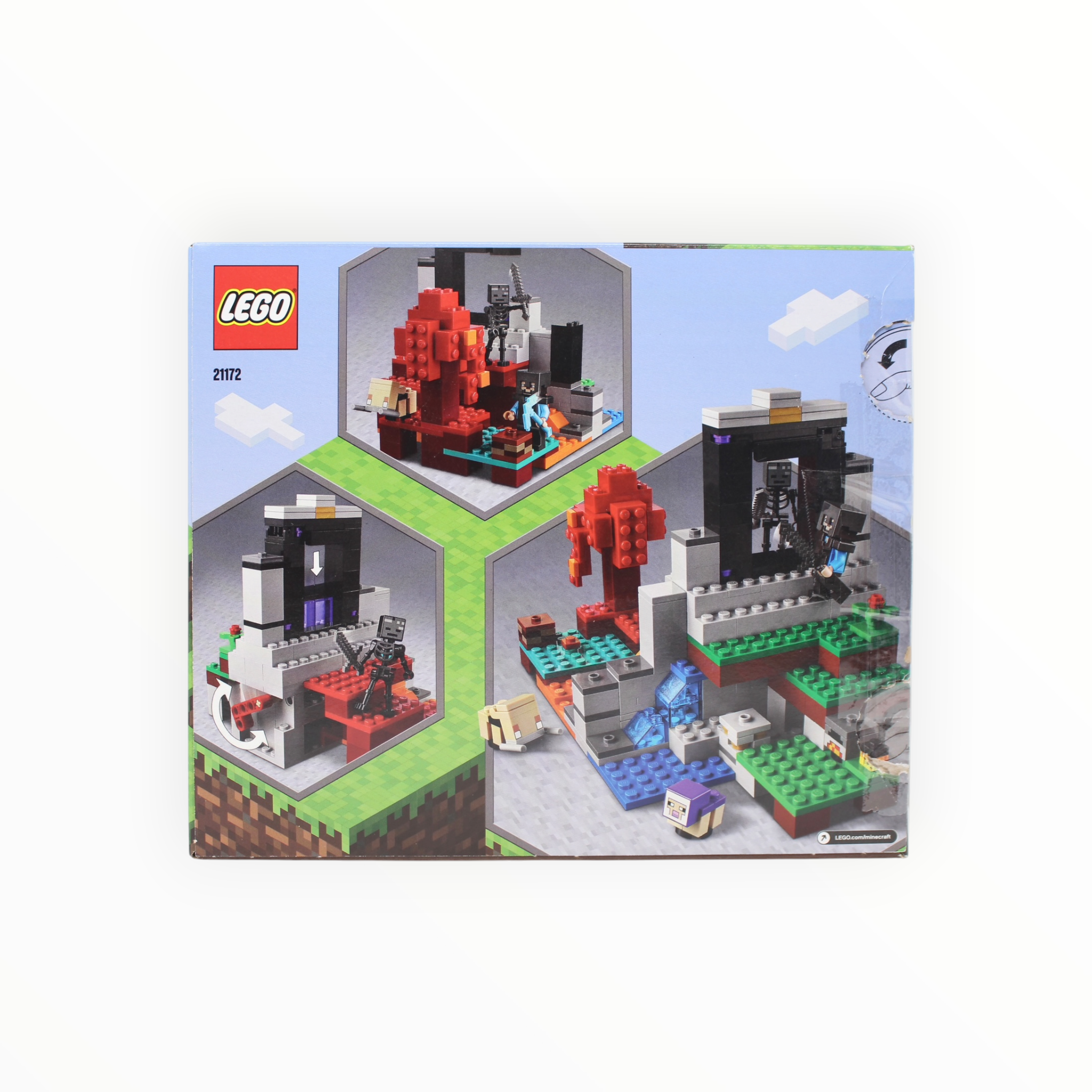 Certified Used Set 21172 Minecraft The Ruined Portal
