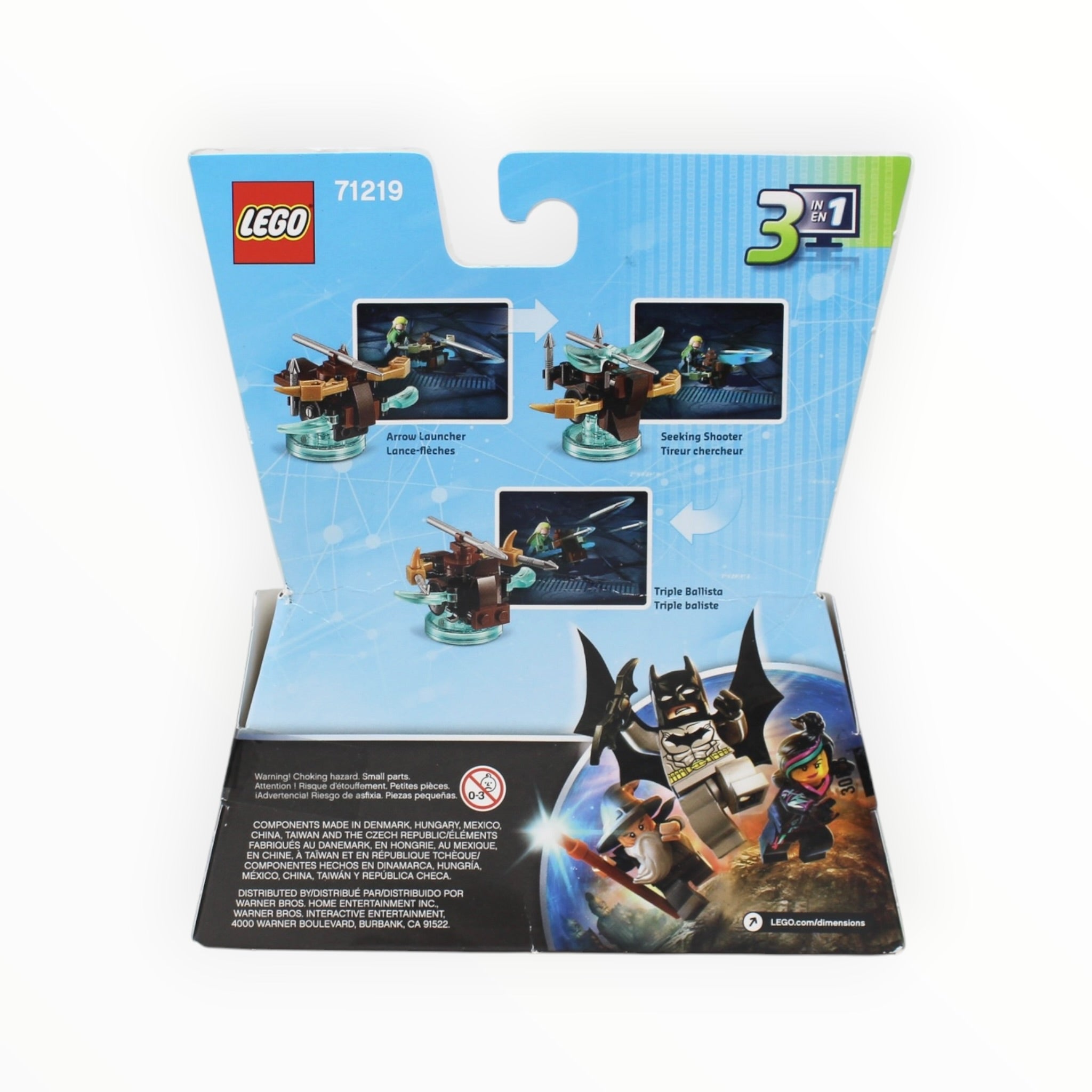 Retired Set 71219 Dimensions Fun Pack - The Lord of the Rings Legolas and Arrow Launcher (slight box damage)