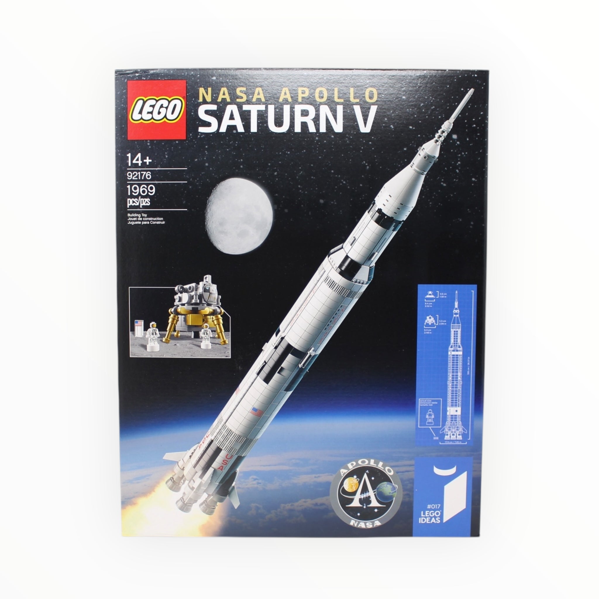 Retired Set 92176 LEGO Ideas NASA Apollo Saturn V