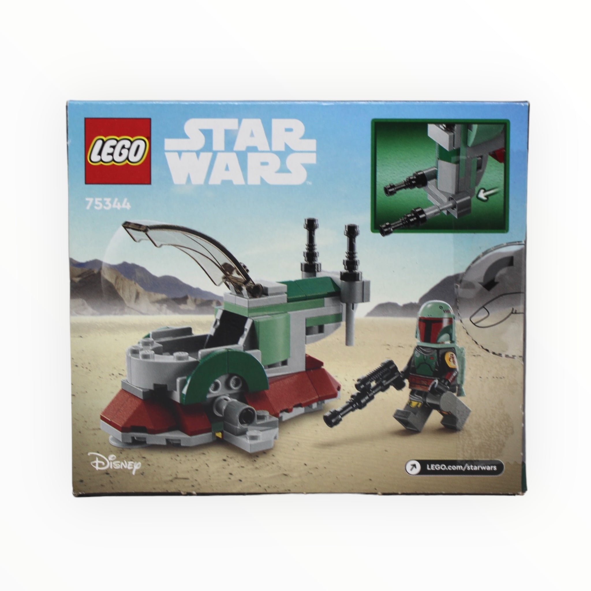 Certified Used Set 75344 Star Wars Boba Fett’s Starship Microfighter