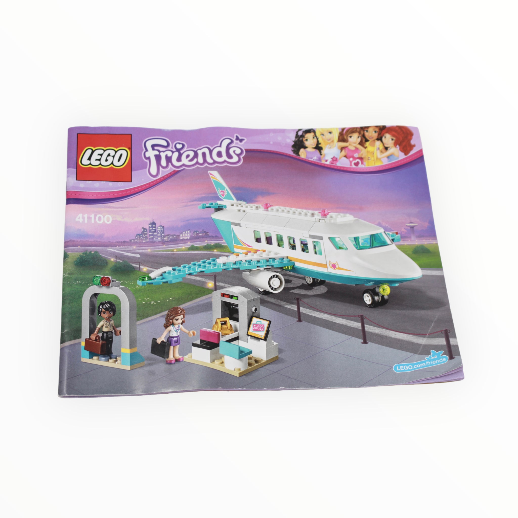 Used Set 41100 Friends Heartlake Private Jet
