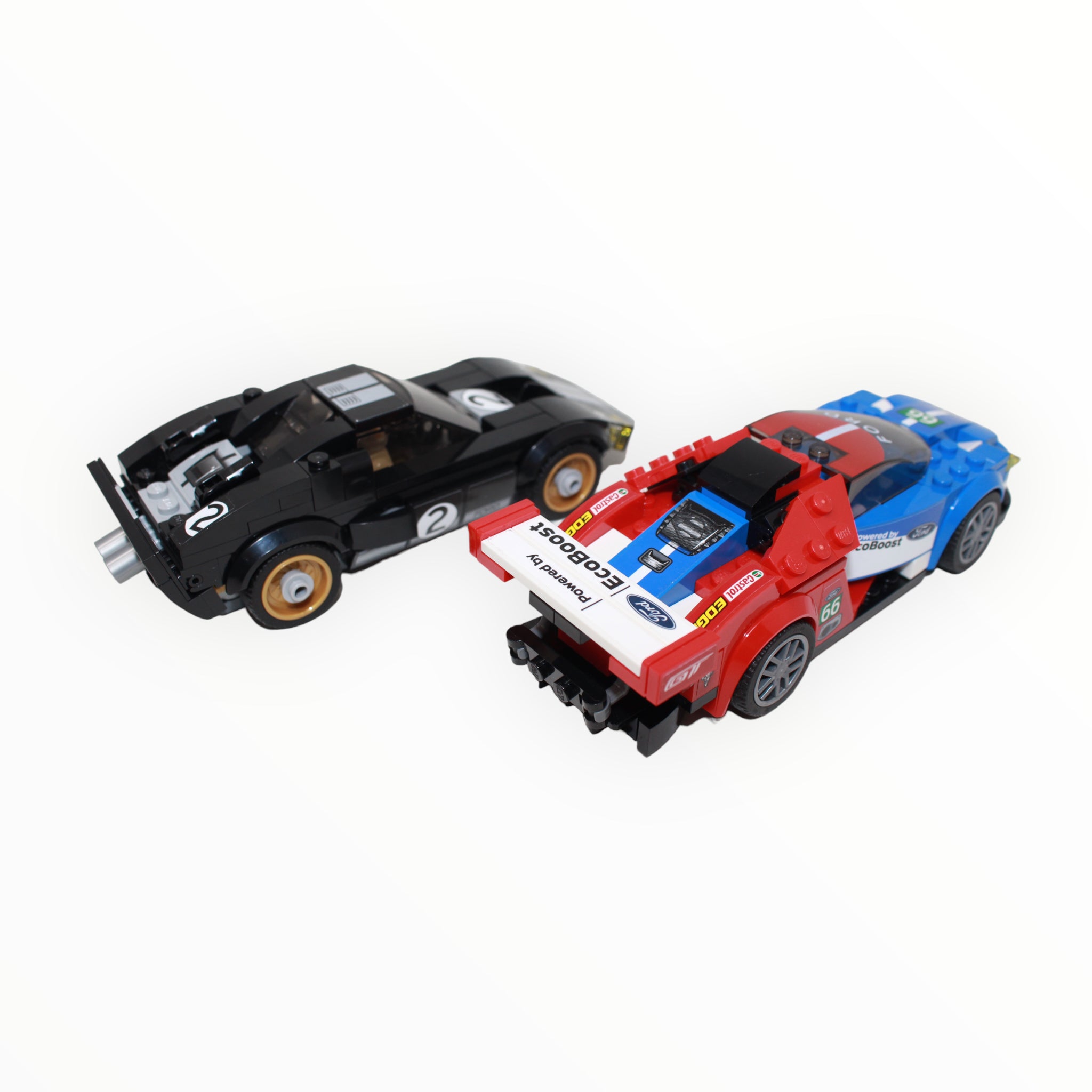 Used Set 75881 Speed Champions 2016 Ford GT & 1966 Ford GT40