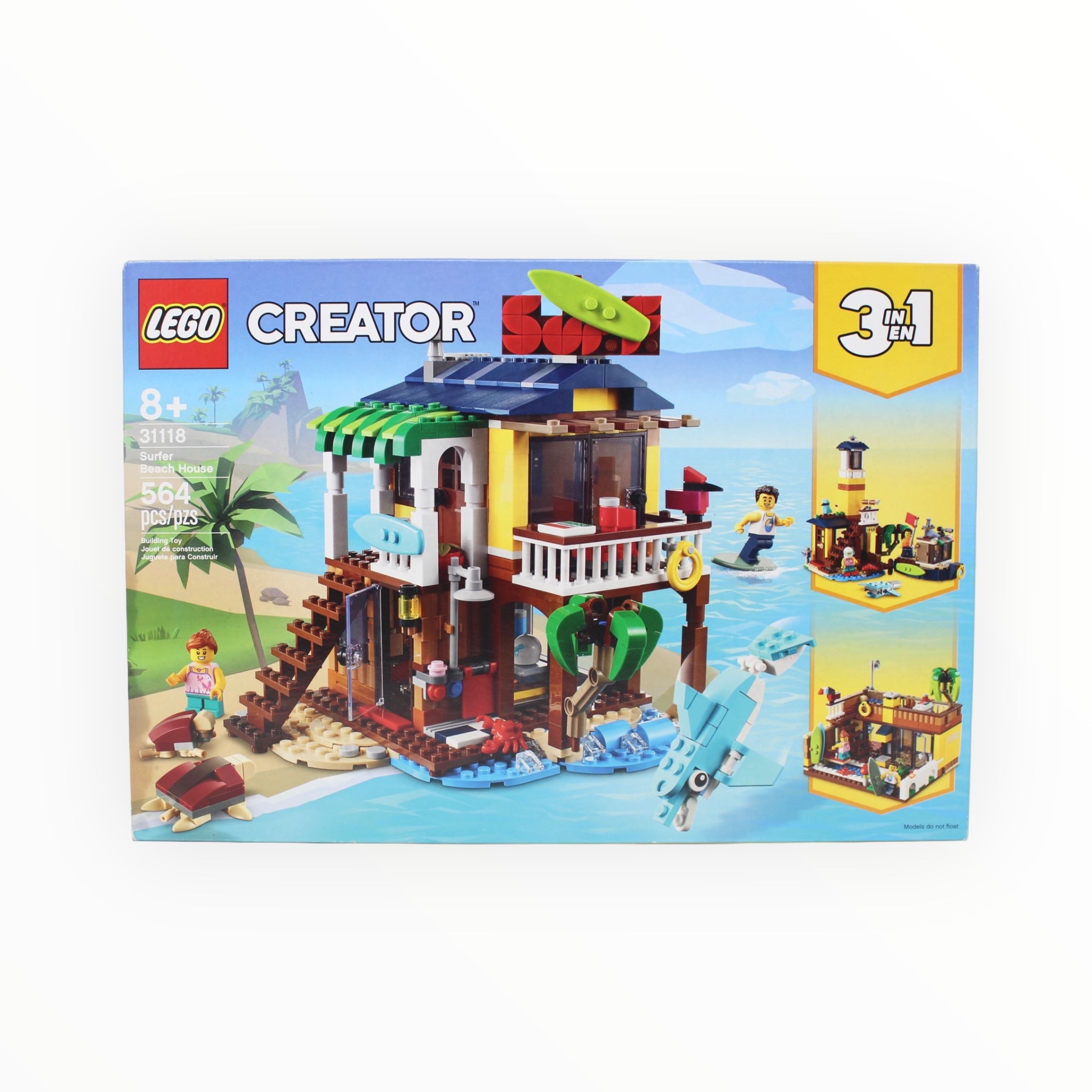 Retired Set 31118 Creator Surfer Beach House