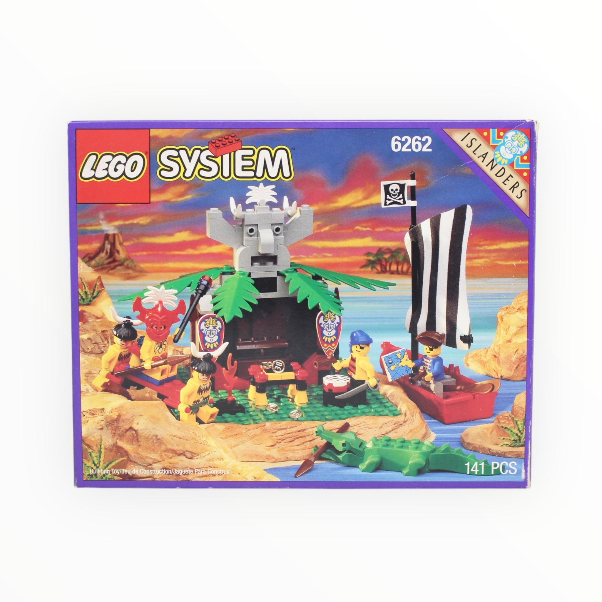 Certified Used Set 6262 Islanders King Kahuka’s Throne