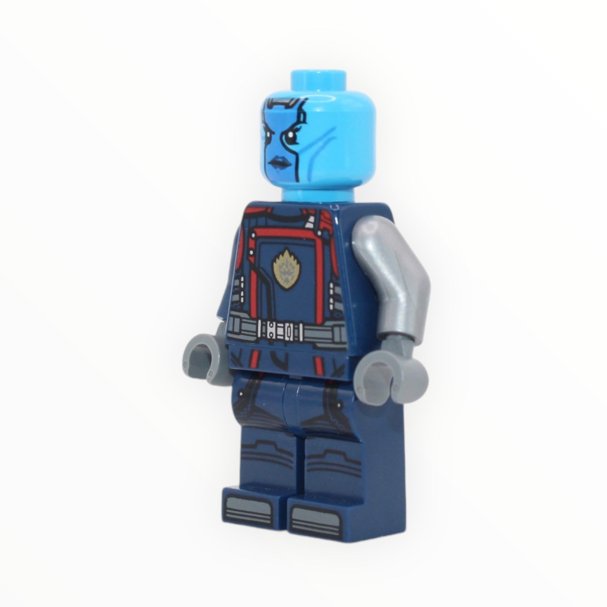 Nebula (dark blue suit, flat silver left arm, 2023)