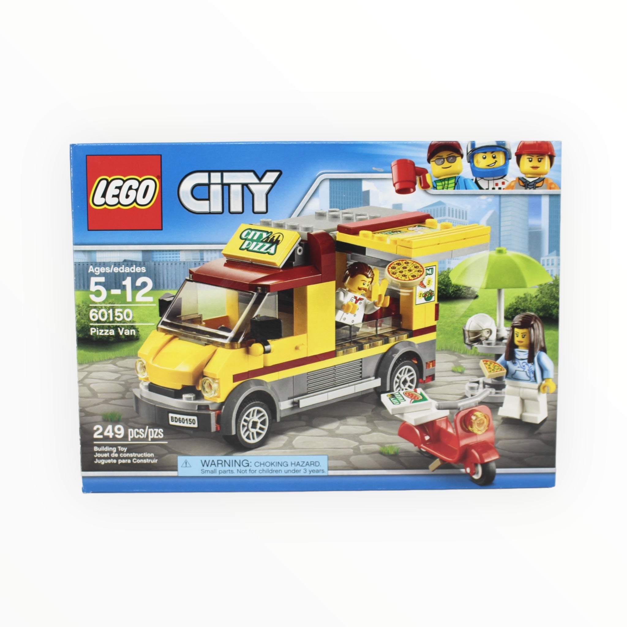 Certified Used Set 60150 City Pizza Van