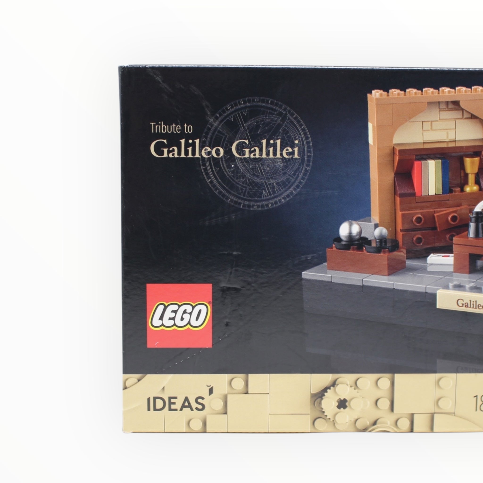 Retired Set 40595 LEGO Idead Tribute to Galileo Galilei (slight box damage)