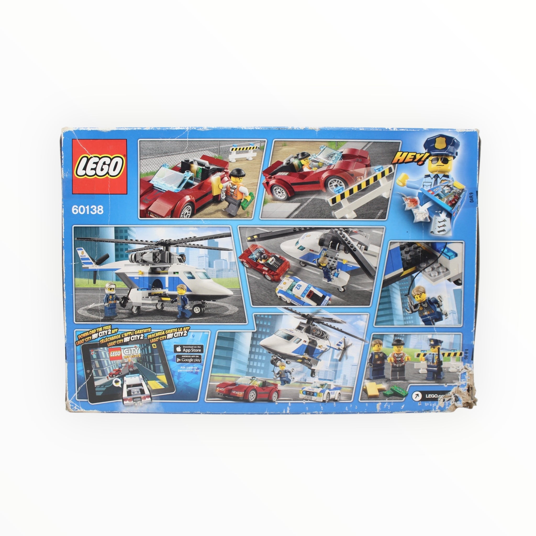 Retired Set 60138 City High-speed Chase (damaged box)