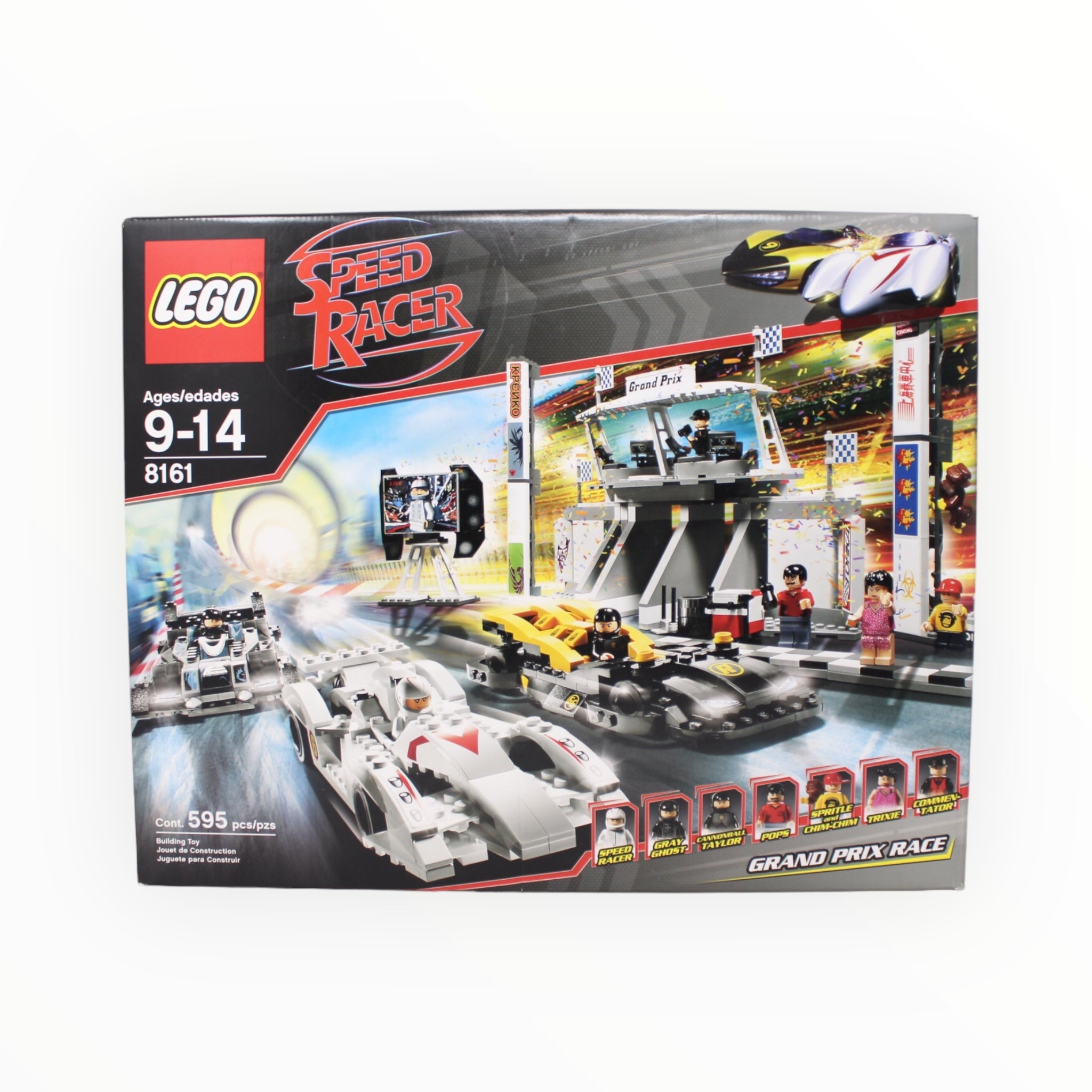 Certified Used Set 8161 Speed Racer Grand Prix Race (open box, sealed bags)