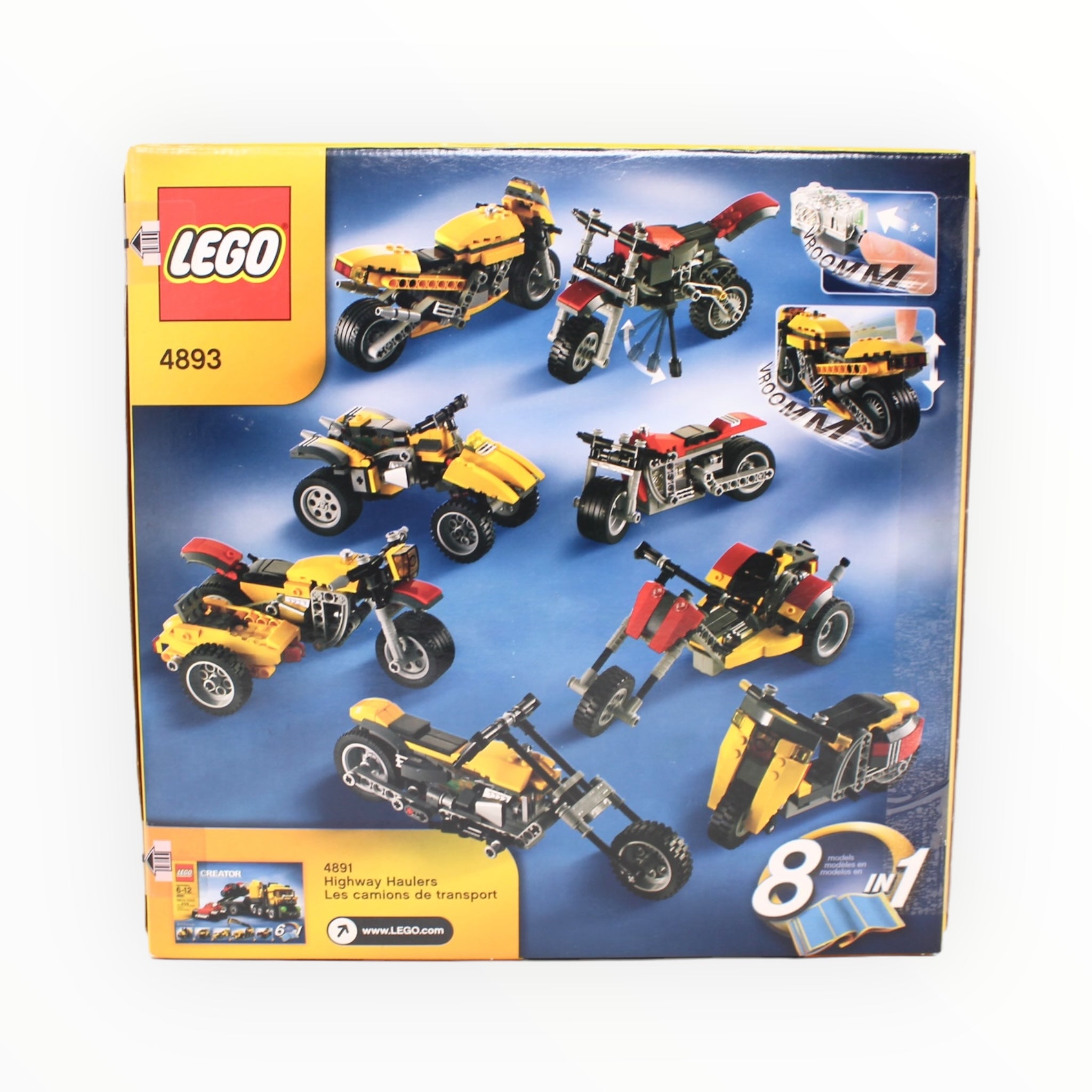 Certified Used Set 4893 Creator Revvin’ Riders