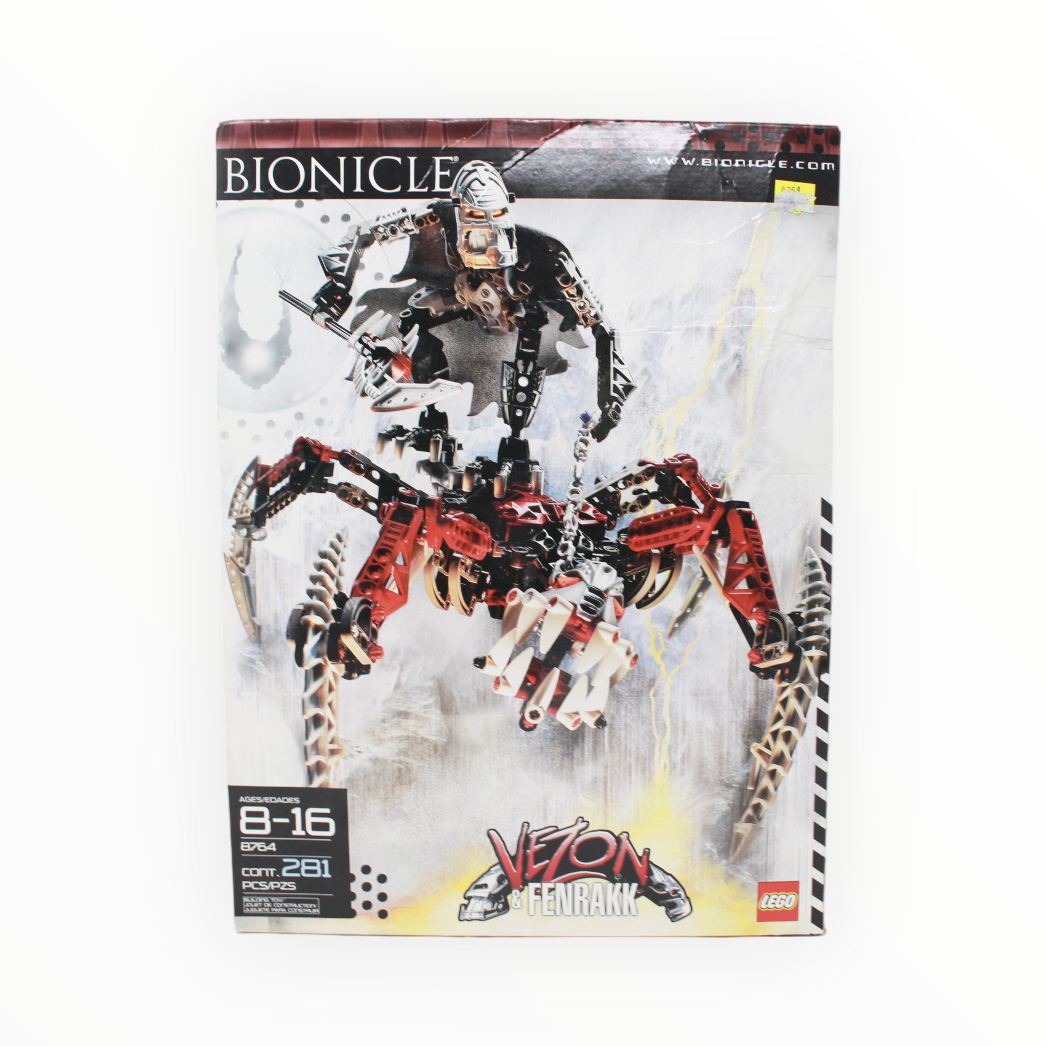 Certified Used Set 8764 Bionicle Vezon & Fenrakk